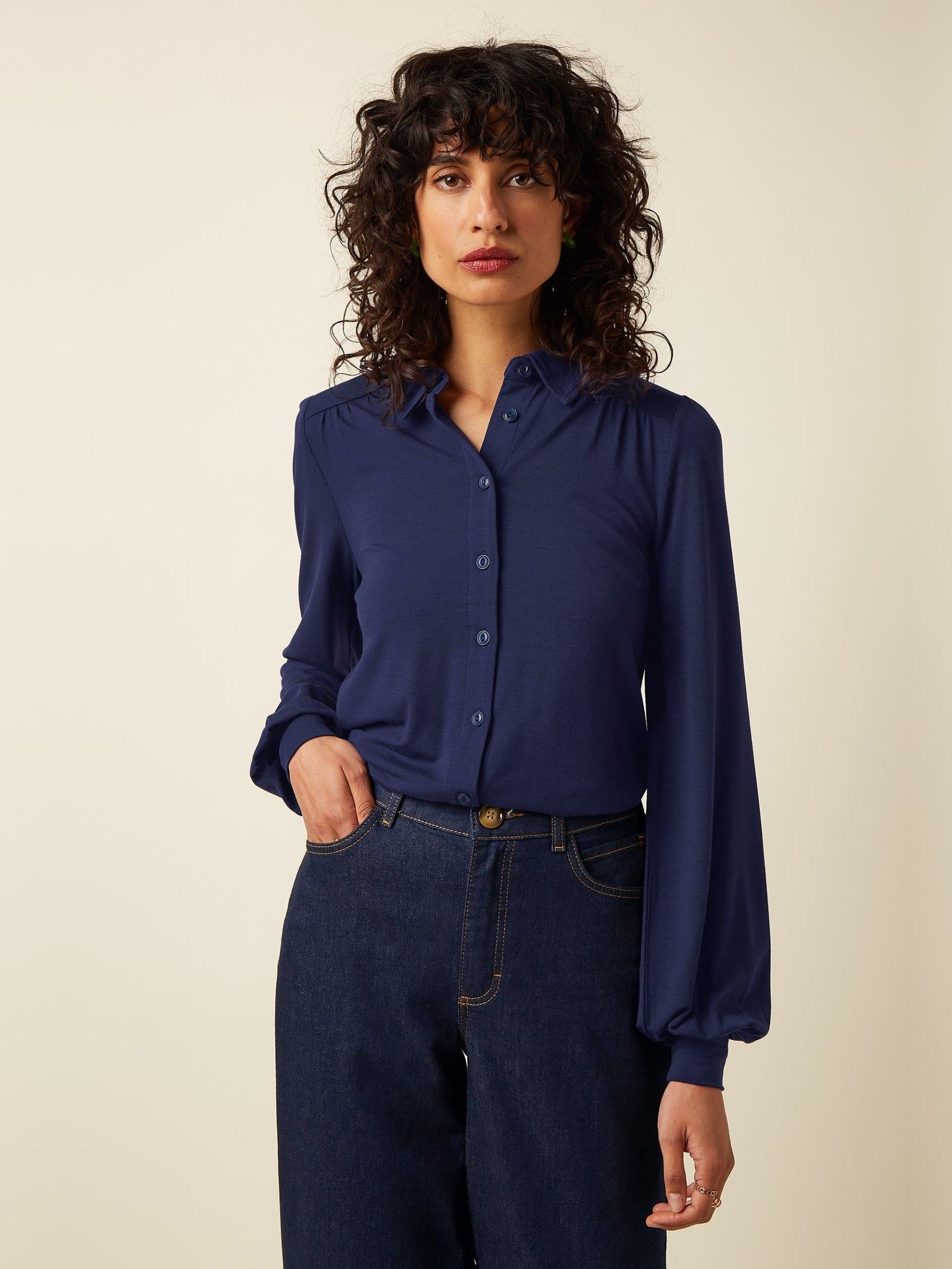 KING LOUIE - BLOUSE - Blauw