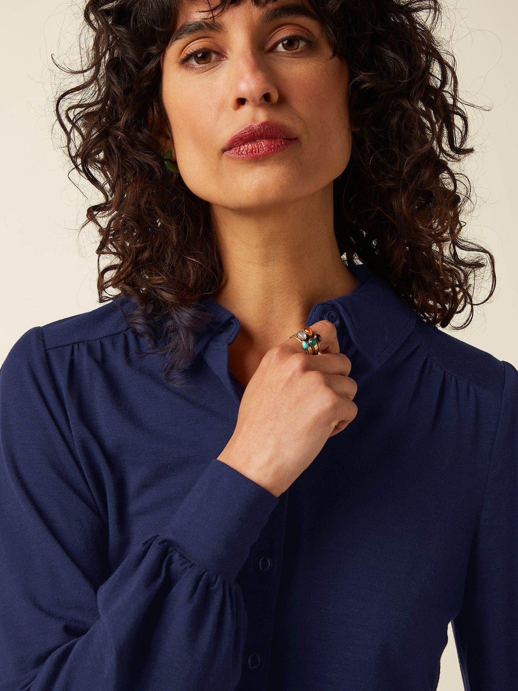 KING LOUIE - BLOUSE - Blauw