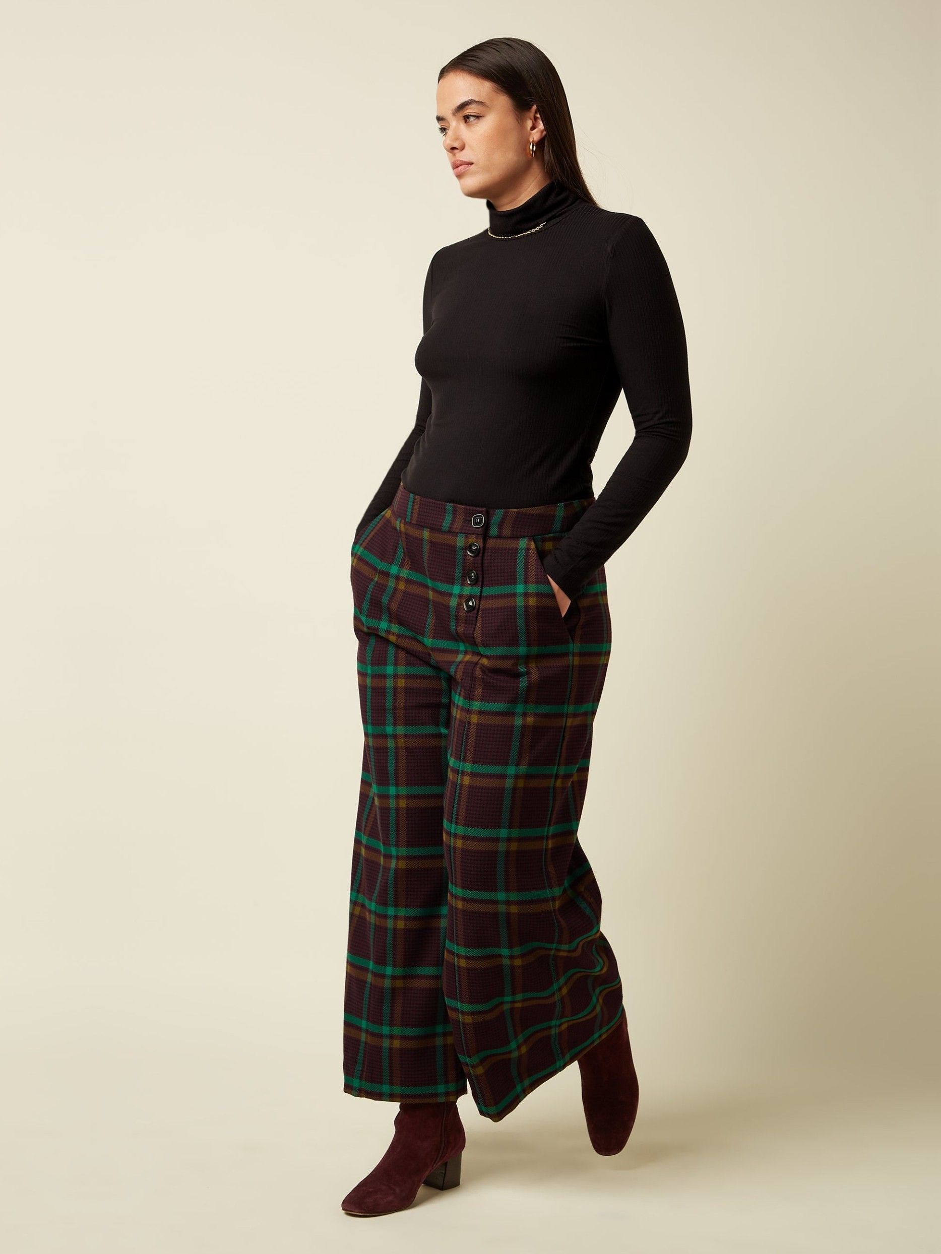 KING LOUIE - BROEK - Rood