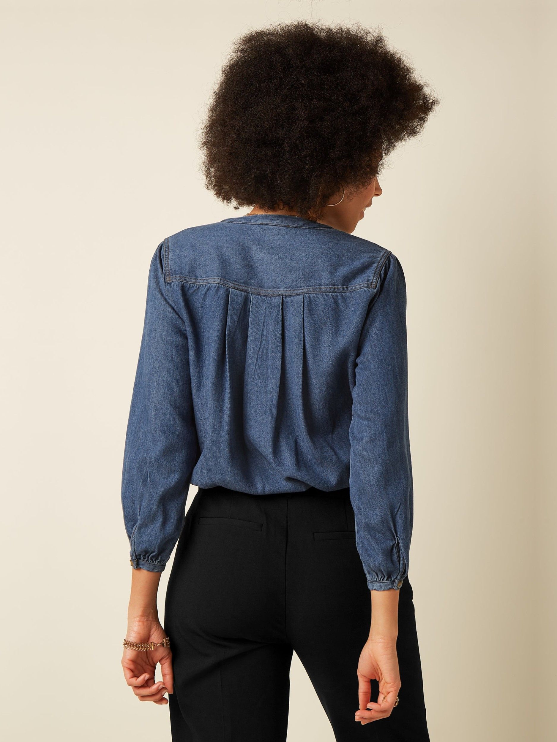 KING LOUIE - BLOUSE - Blauw