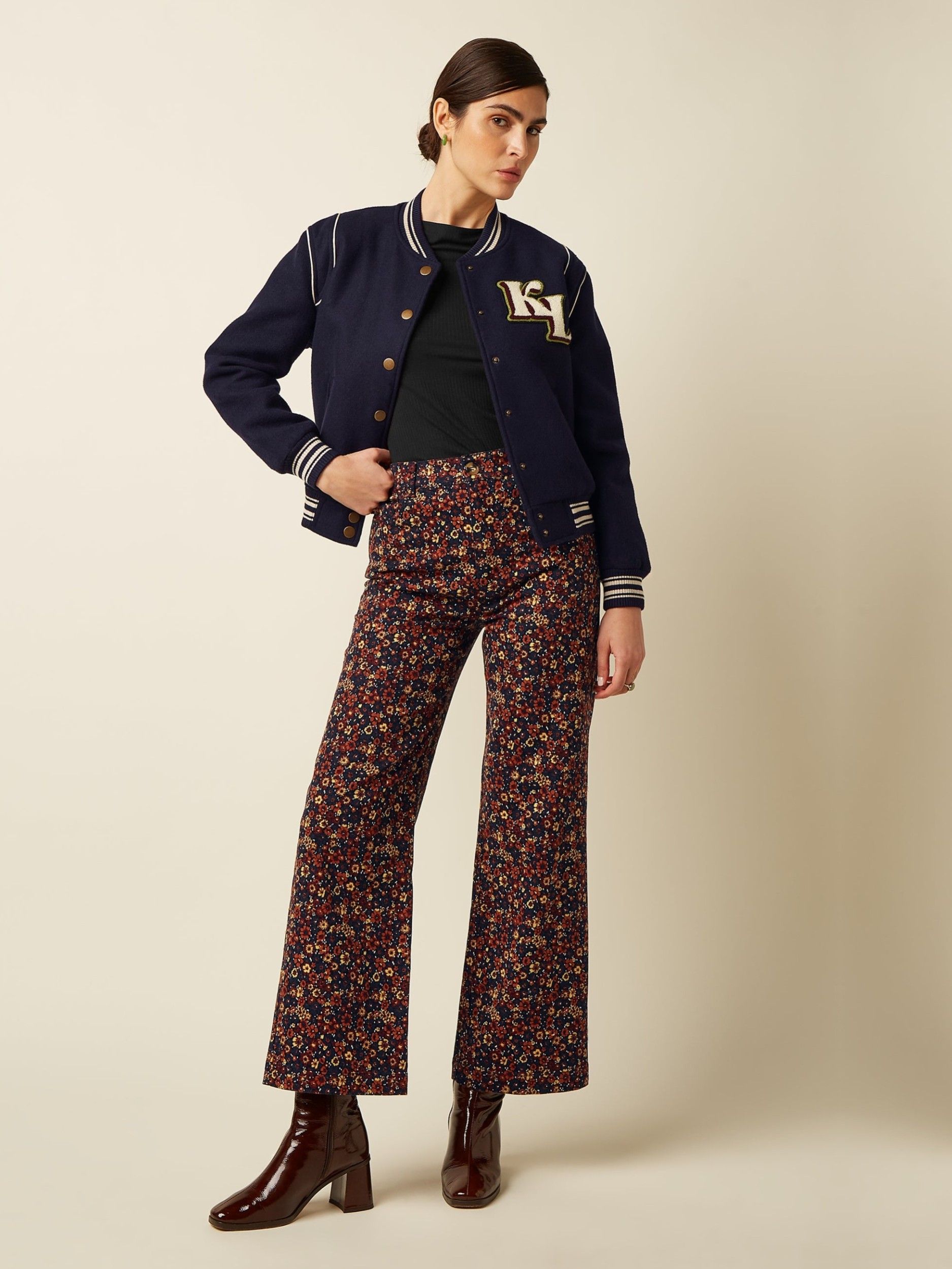 KING LOUIE - BROEK - Blauw