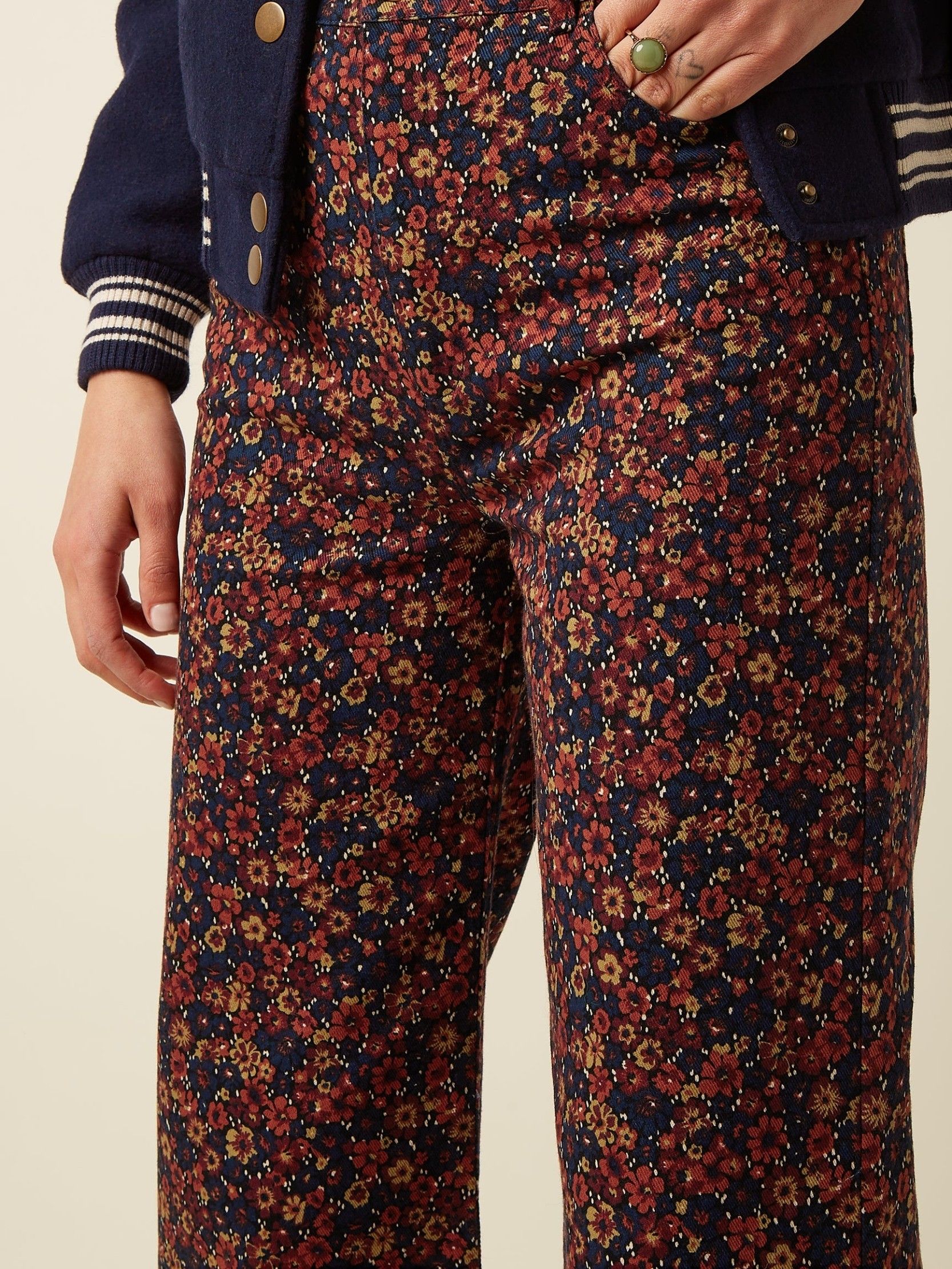 KING LOUIE - BROEK - Blauw