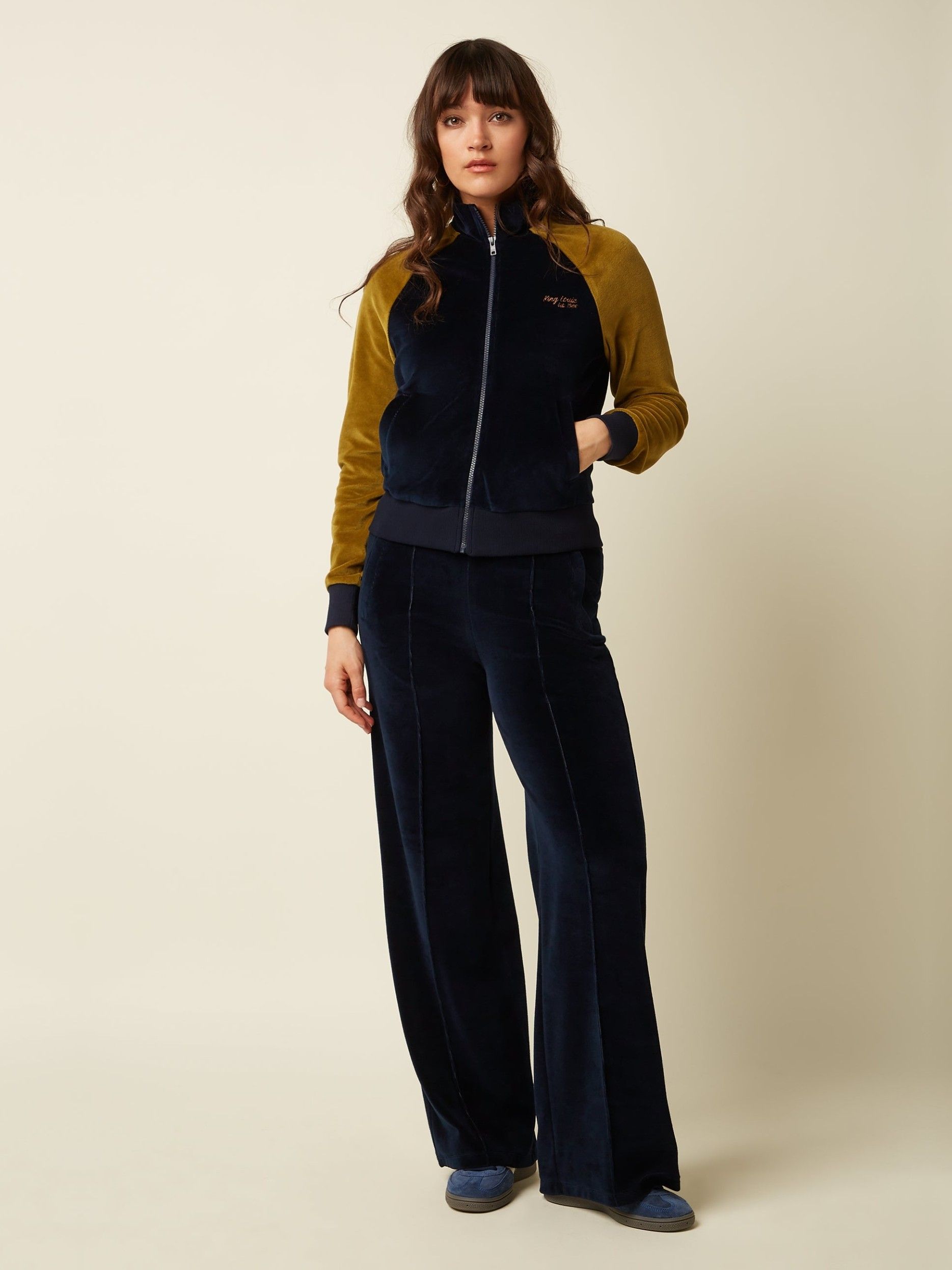 KING LOUIE - BROEK - Blauw