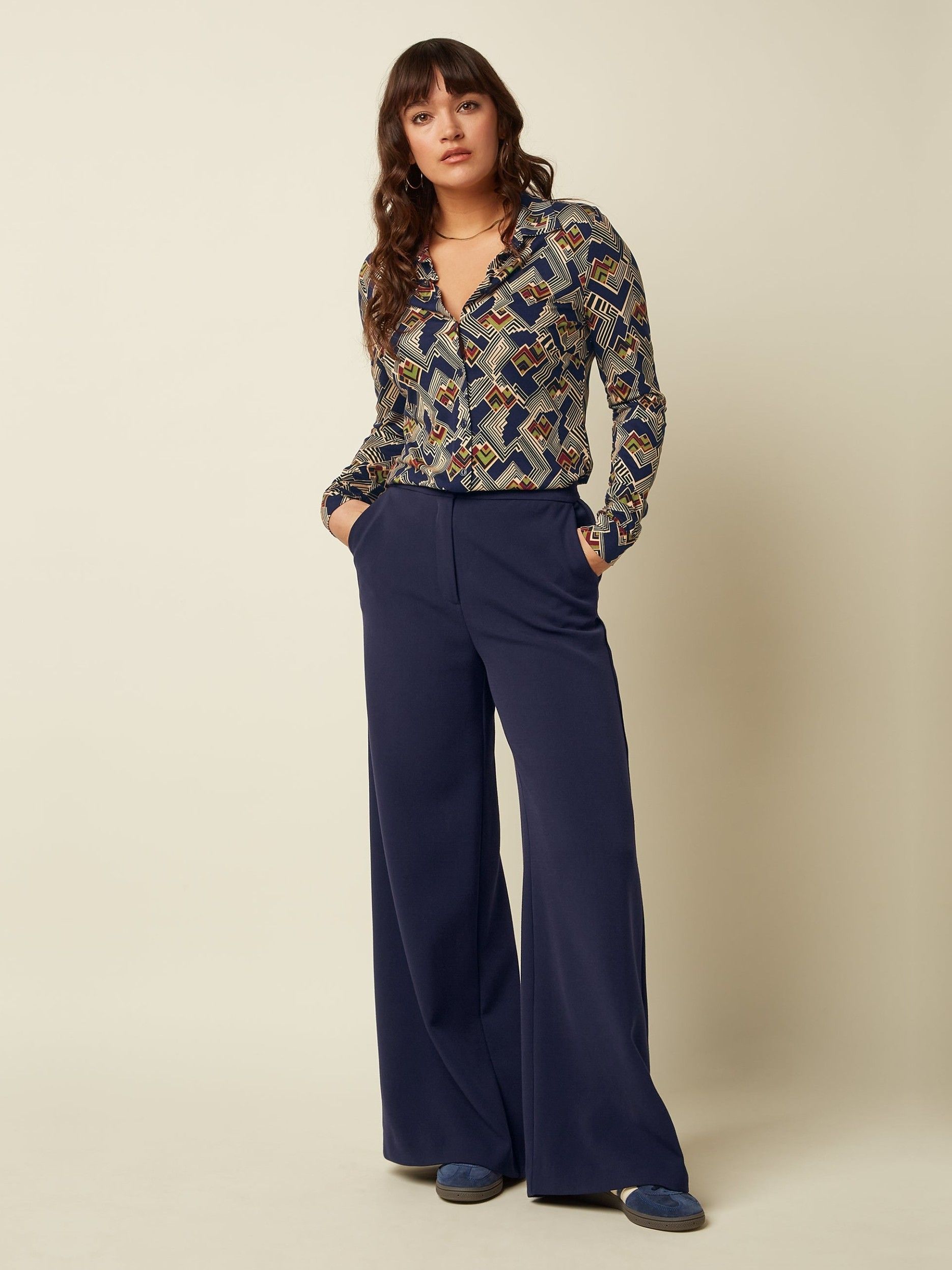 KING LOUIE - BLOUSE - Blauw