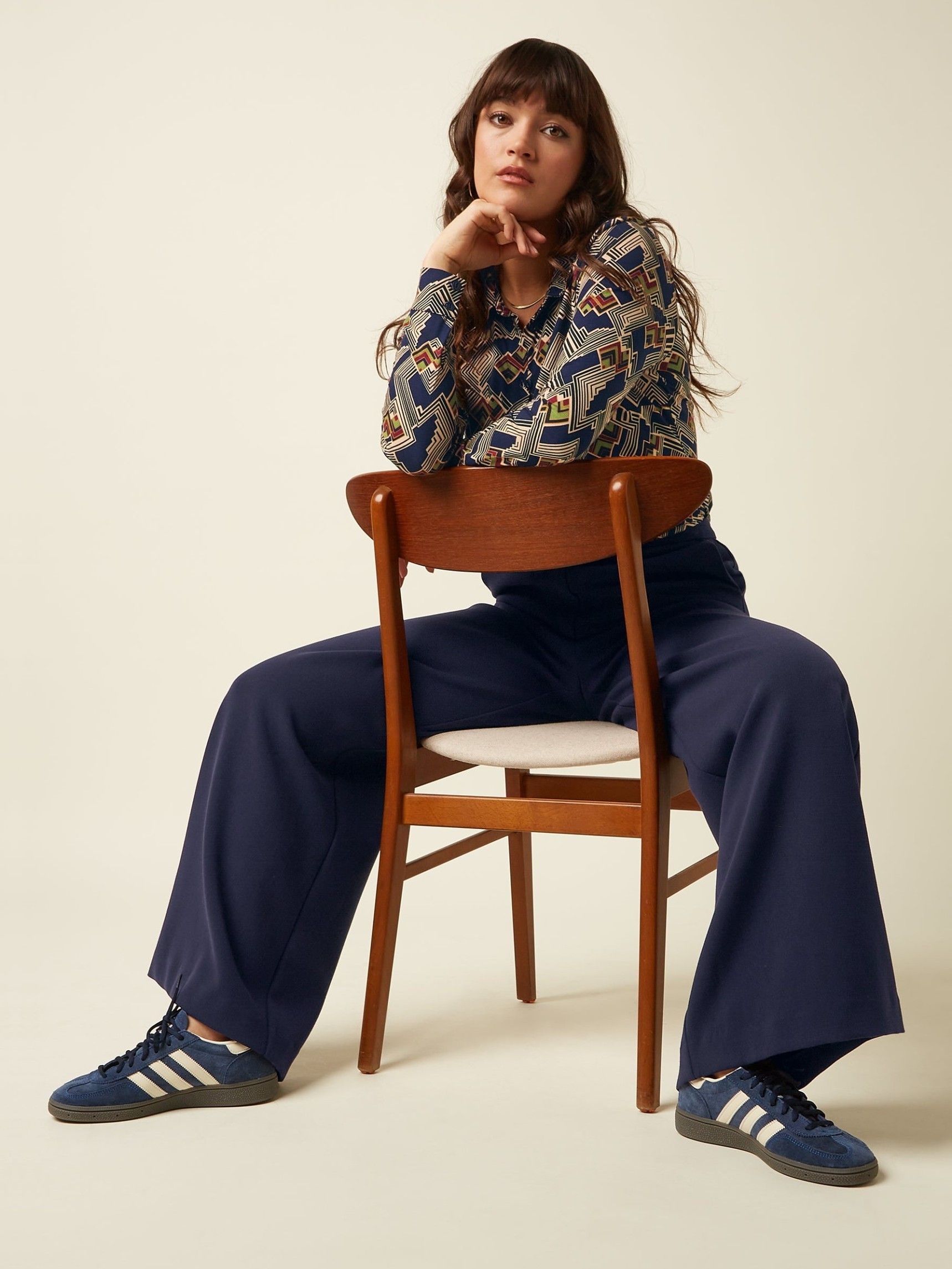 KING LOUIE - BLOUSE - Blauw