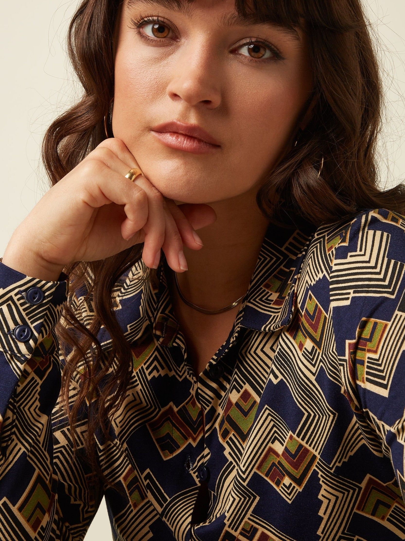 KING LOUIE - BLOUSE - Blauw