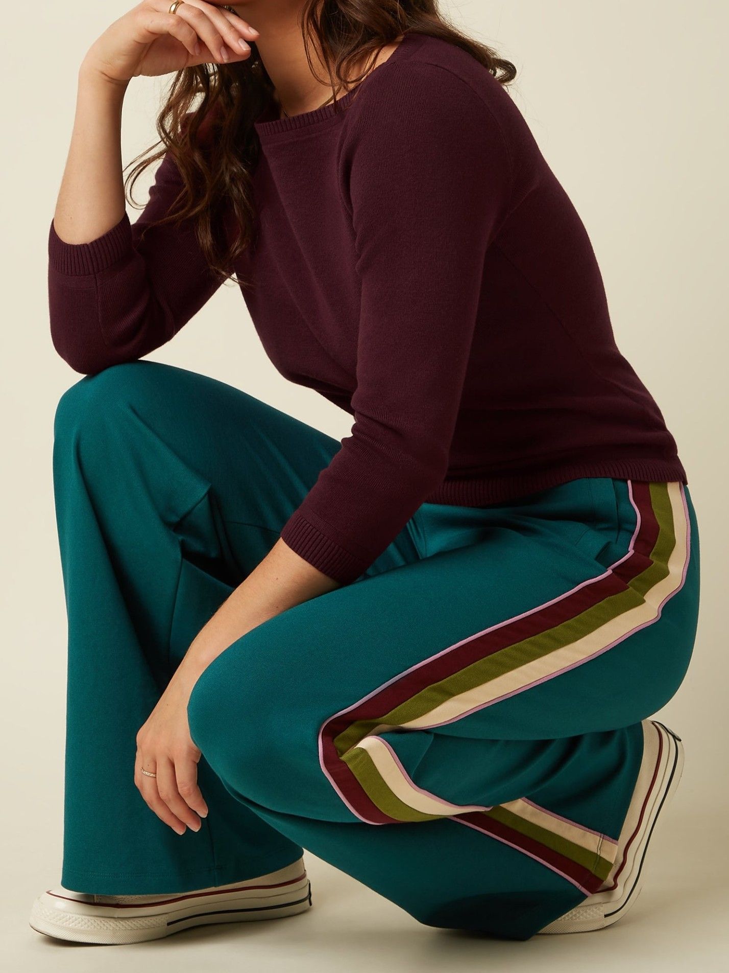 KING LOUIE - BROEK - Groen