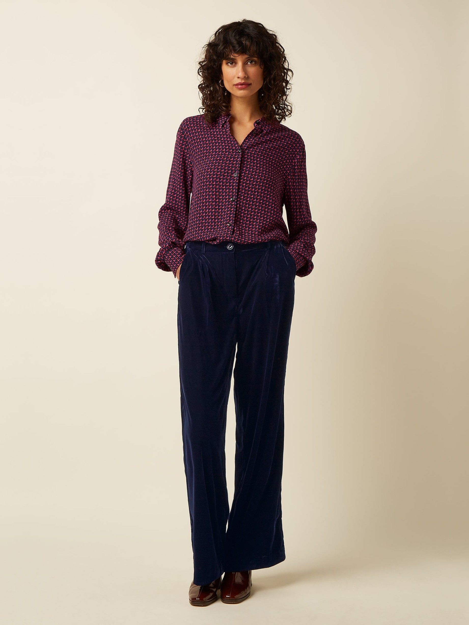 KING LOUIE - BLOUSE - Blauw