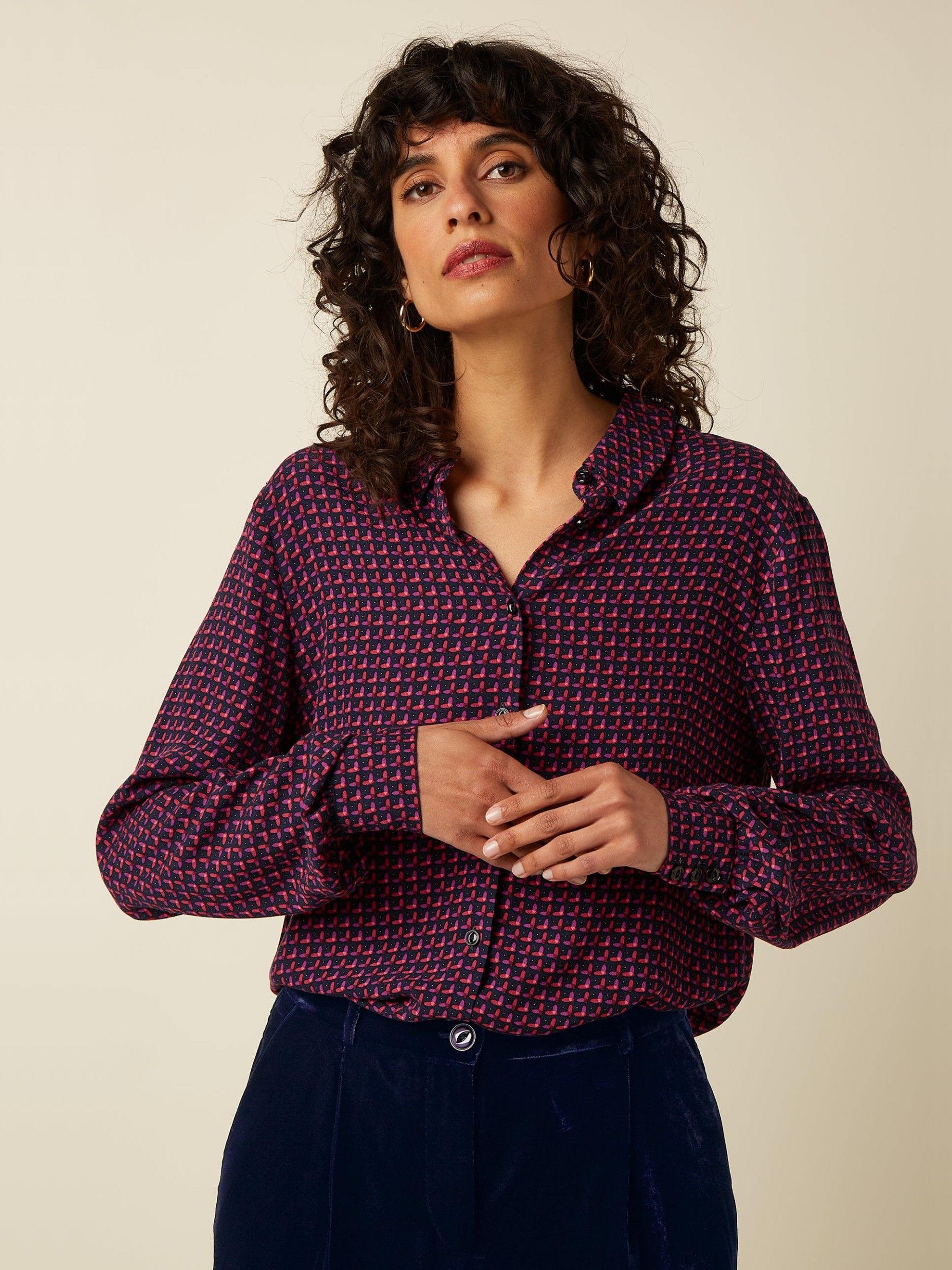 KING LOUIE - BLOUSE - Blauw