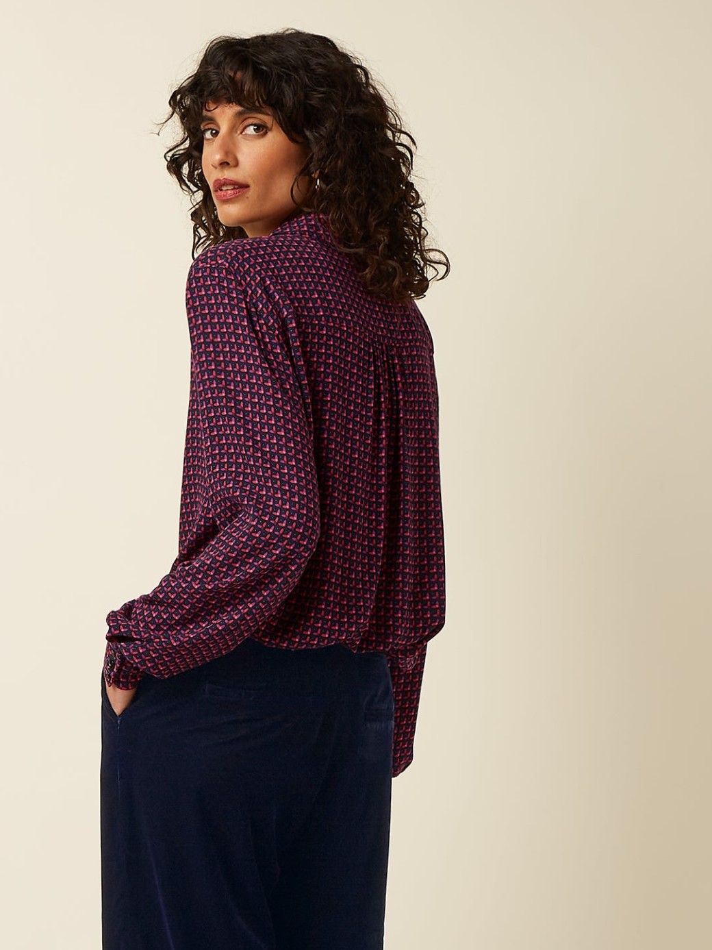 KING LOUIE - BLOUSE - Blauw