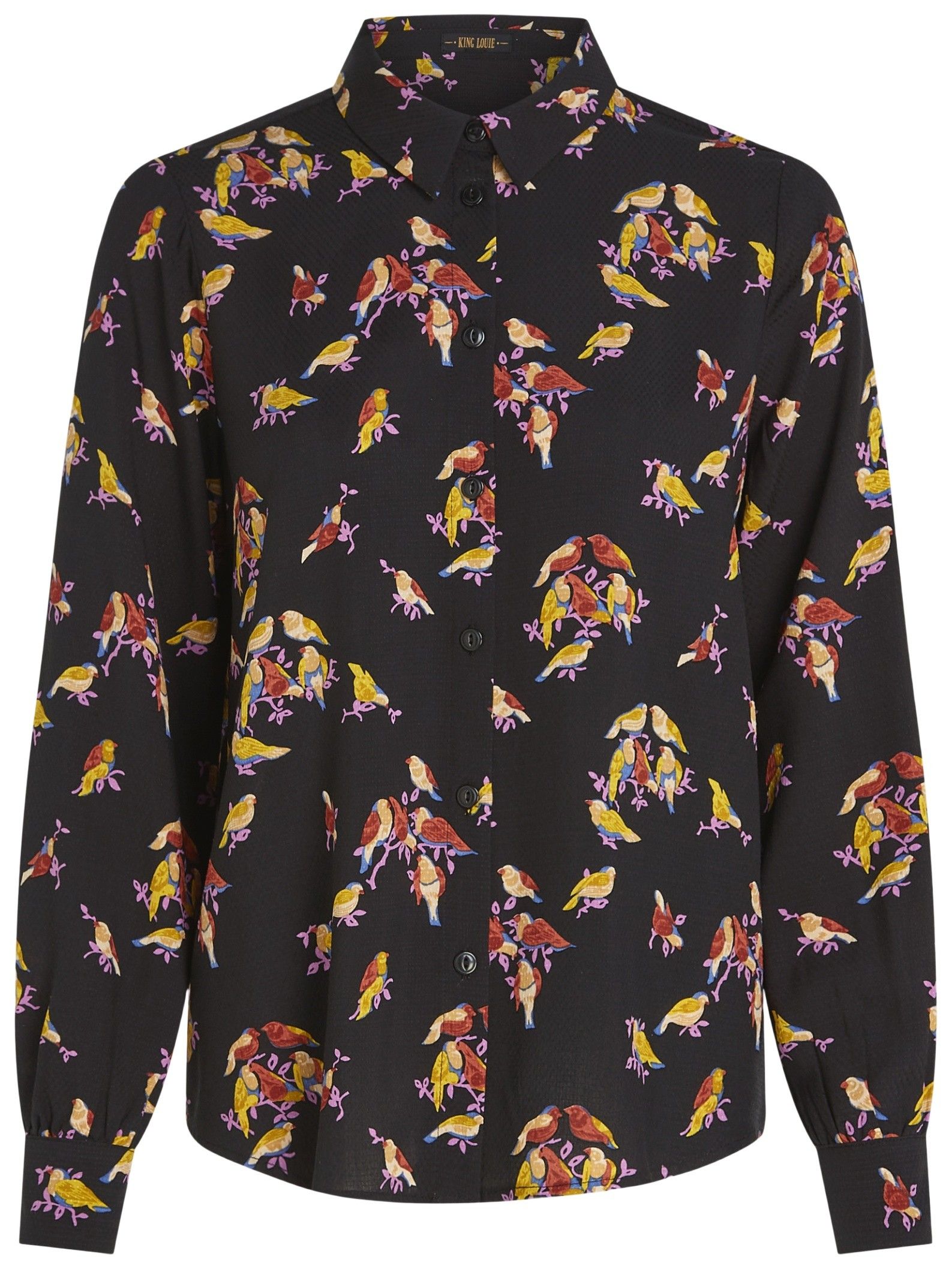 KING LOUIE - BLOUSE - Zwart