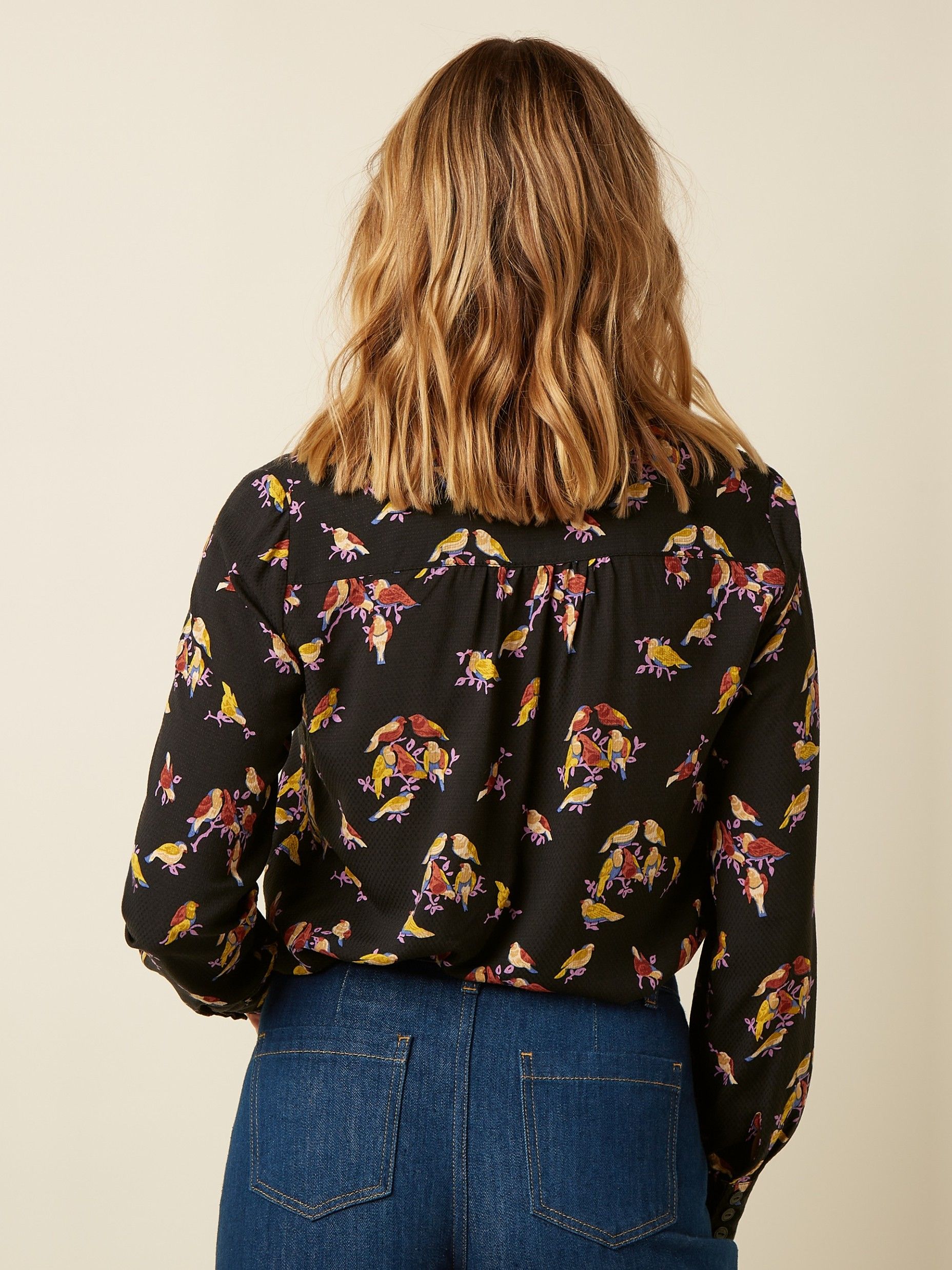 KING LOUIE - BLOUSE - Zwart