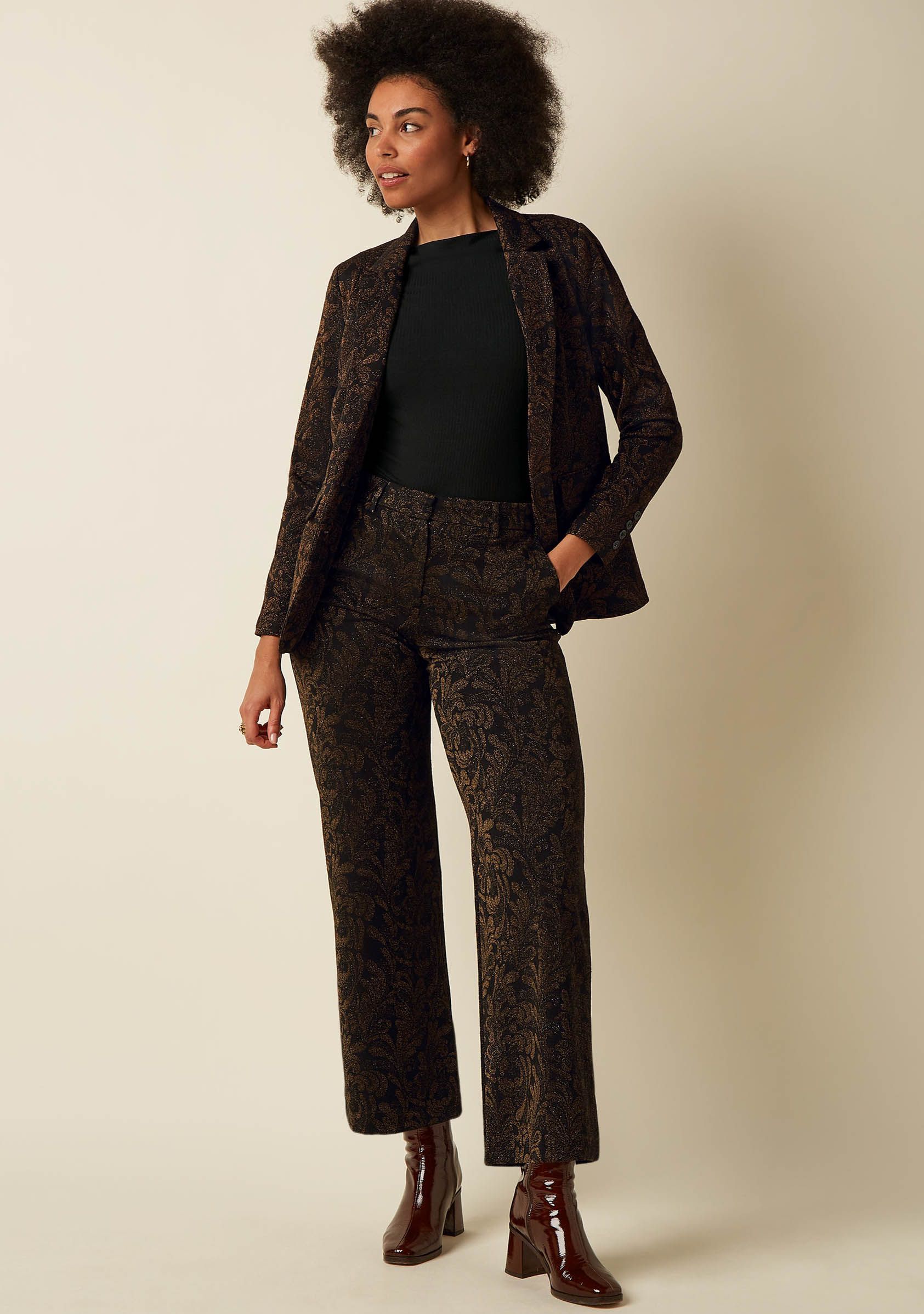 KING LOUIE - BROEK - Zwart