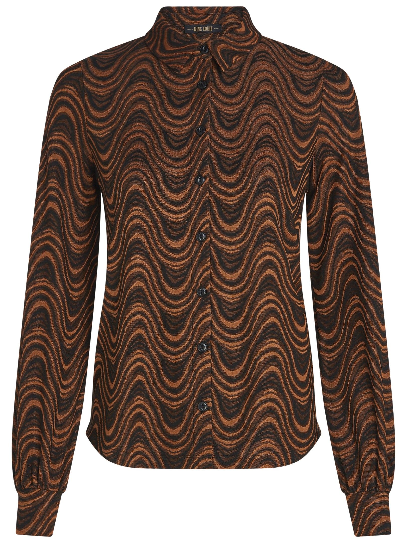 KING LOUIE - BLOUSE - Zwart