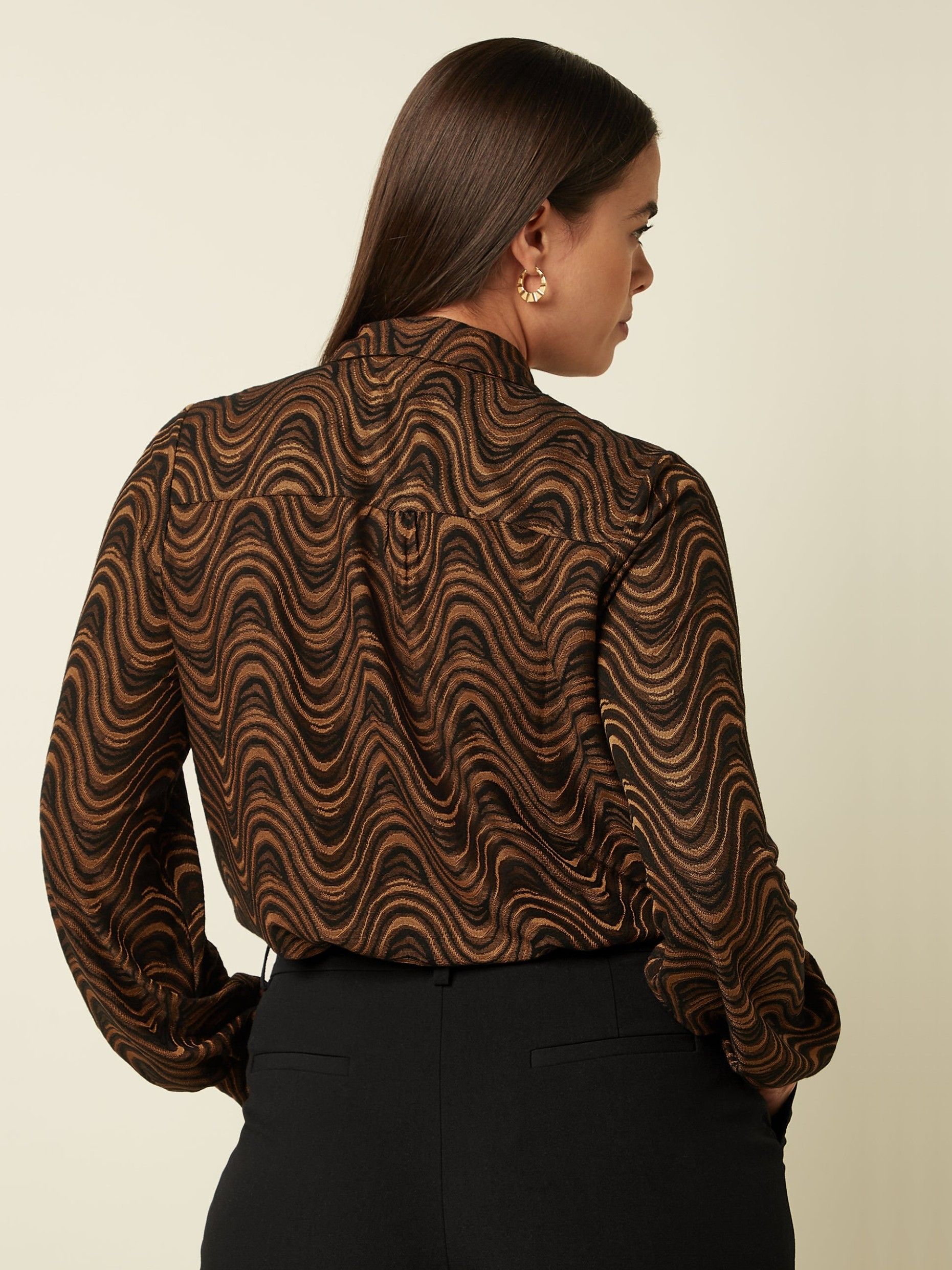 KING LOUIE - BLOUSE - Zwart