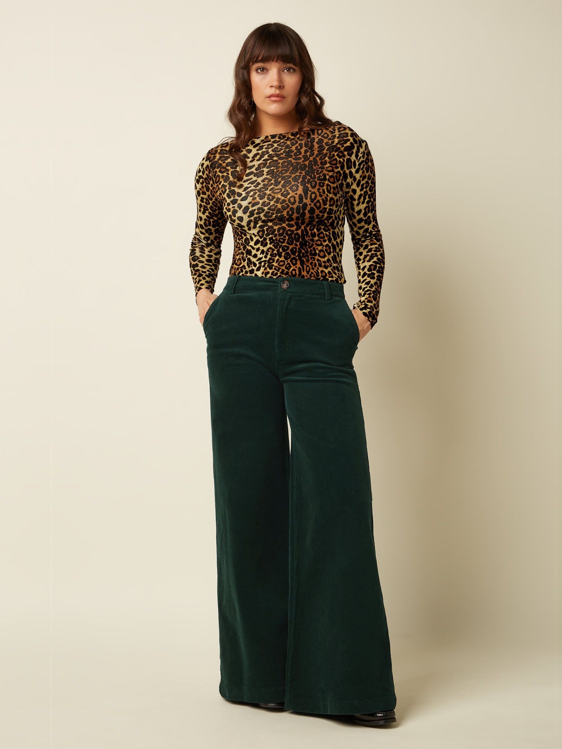 KING LOUIE - BROEK - Groen