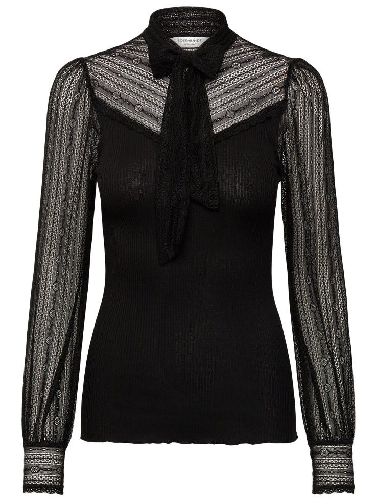 ROSEMUNDE - SHIRT - Zwart