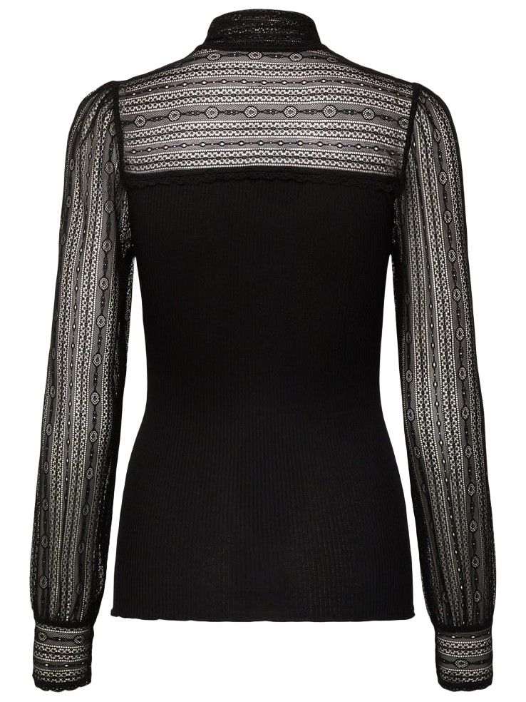 ROSEMUNDE - SHIRT - Zwart