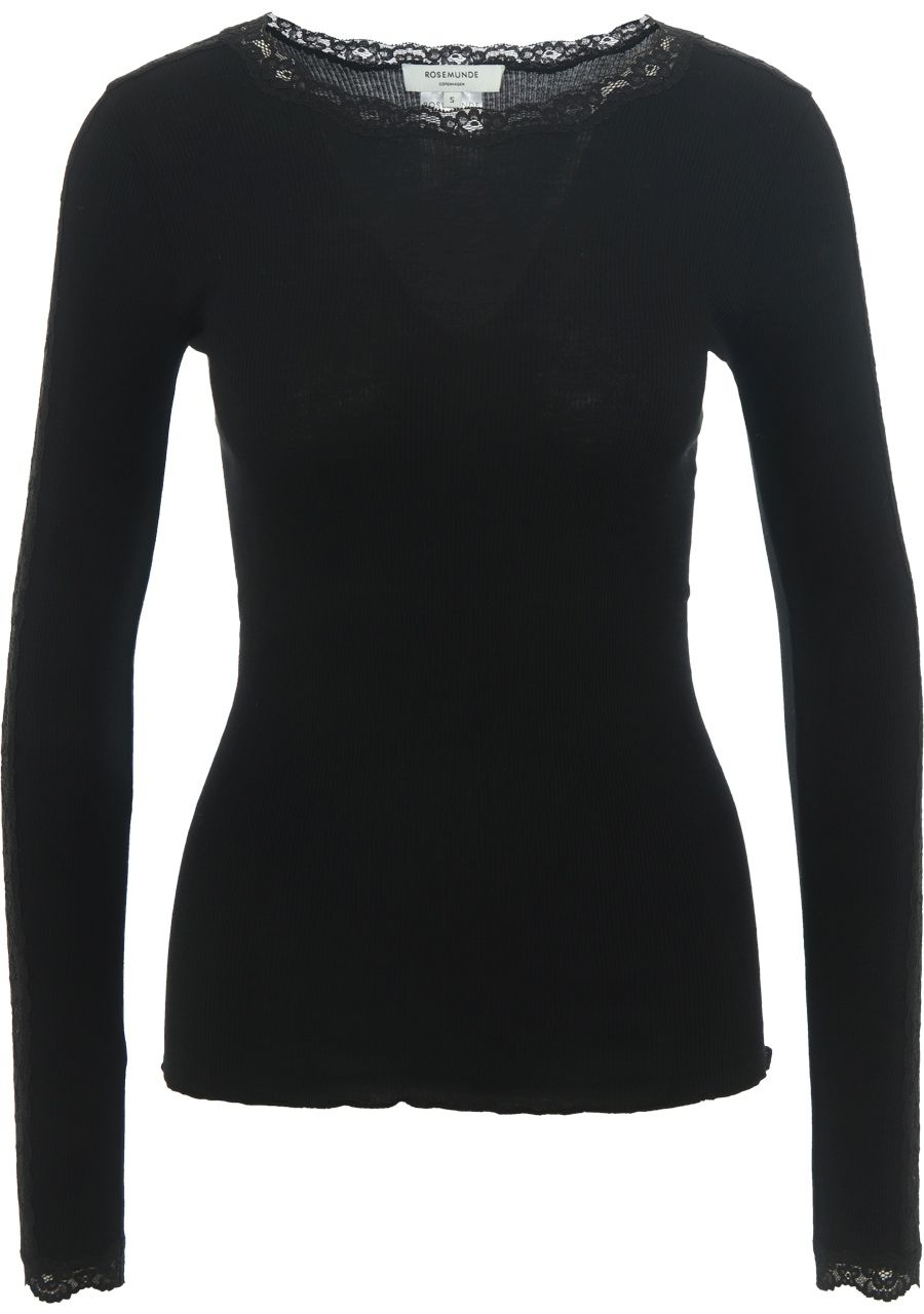 ROSEMUNDE - SHIRT - Zwart