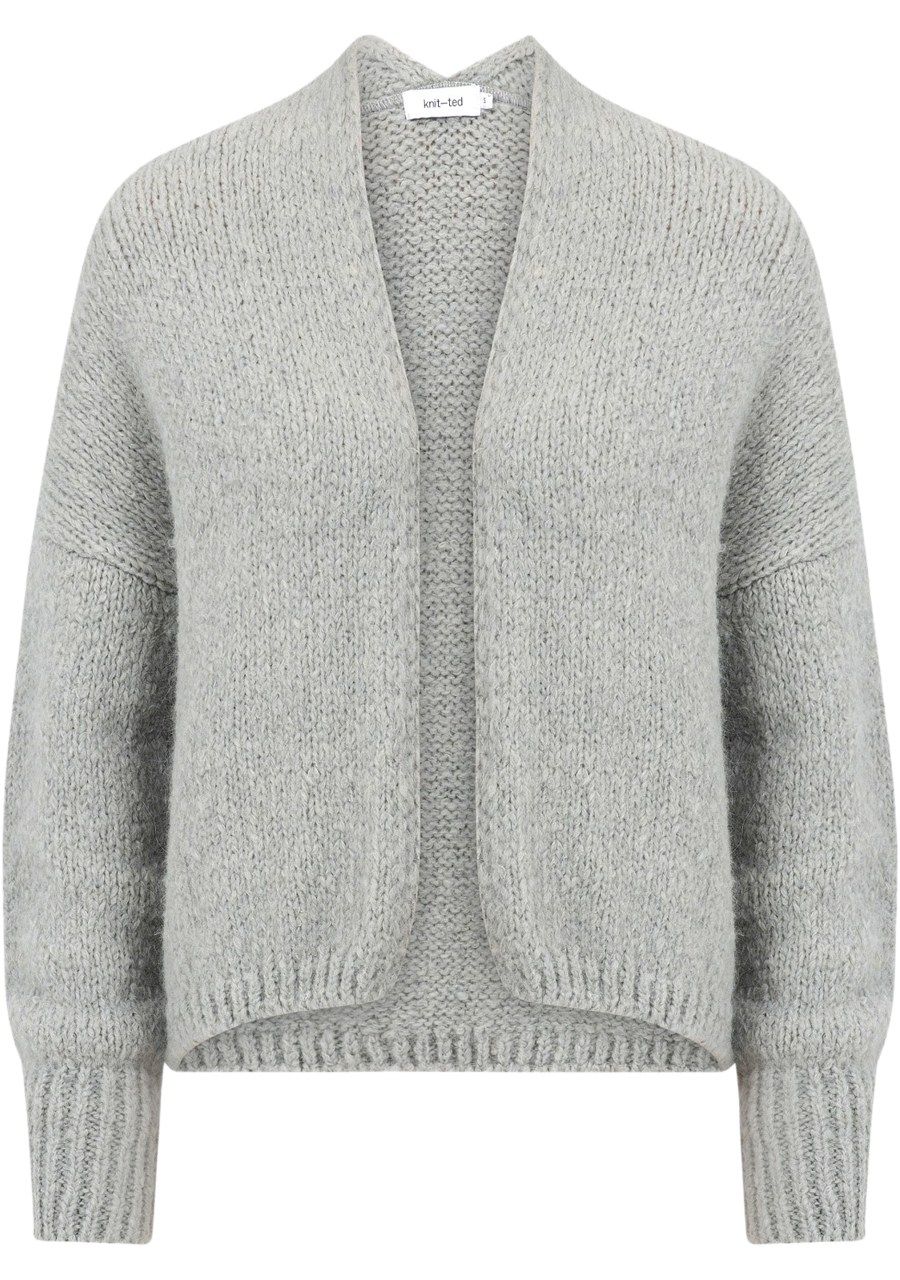 KNIT-TED - VEST - Grijs