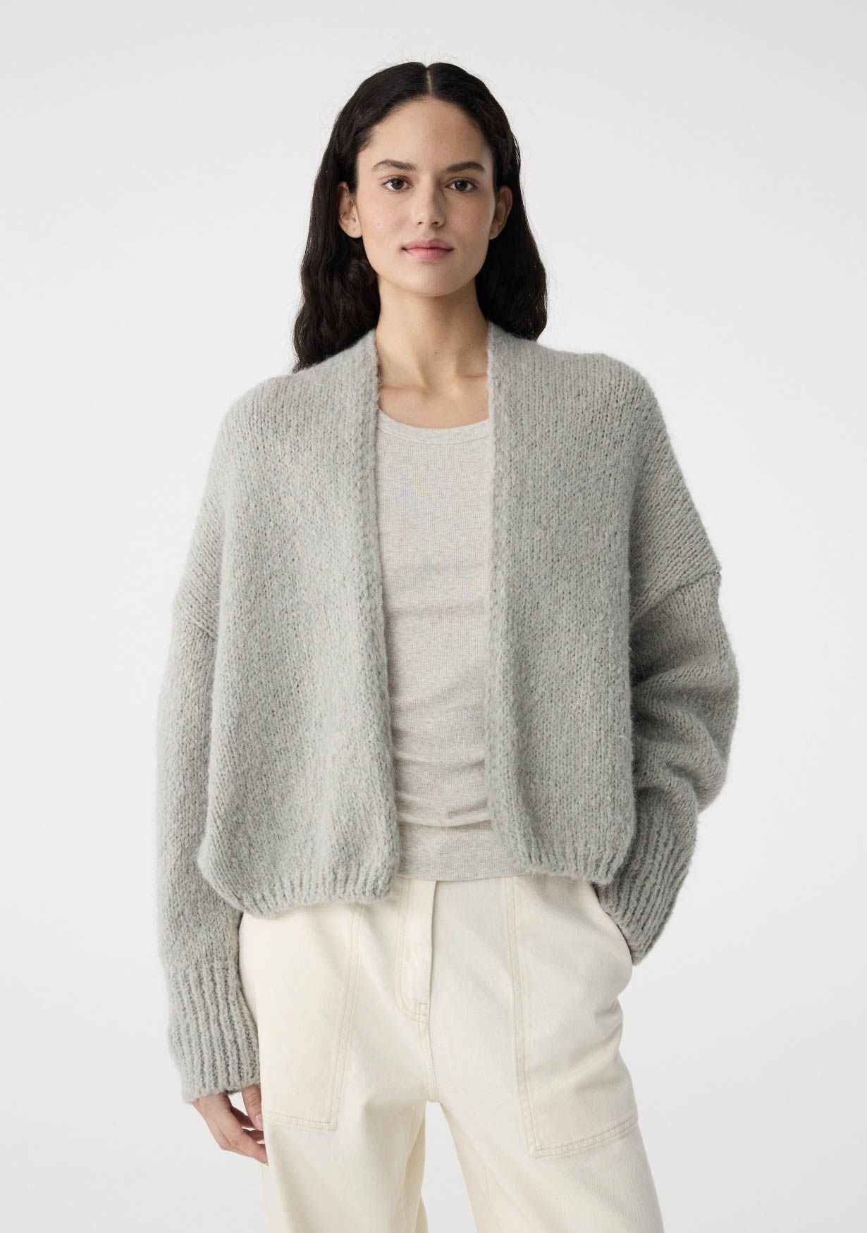 KNIT-TED - VEST - Grijs