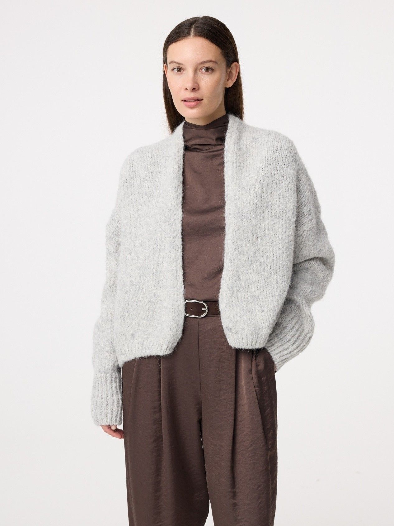 KNIT-TED - VEST - Grijs