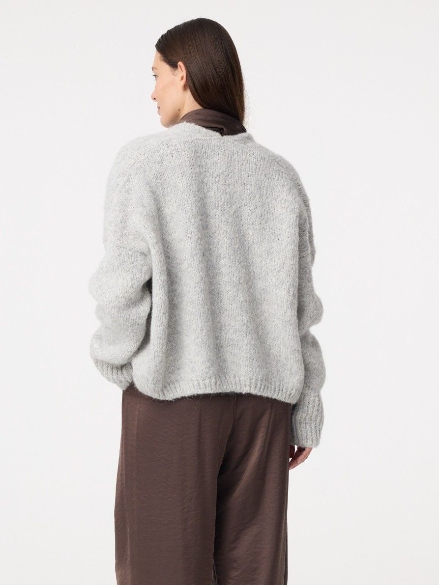 KNIT-TED - VEST - Grijs