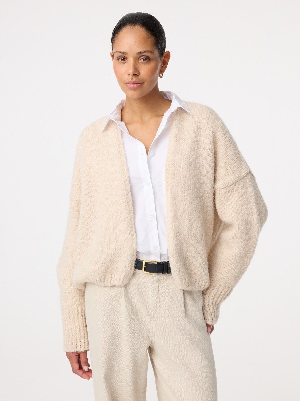 KNIT-TED - VEST - Beige