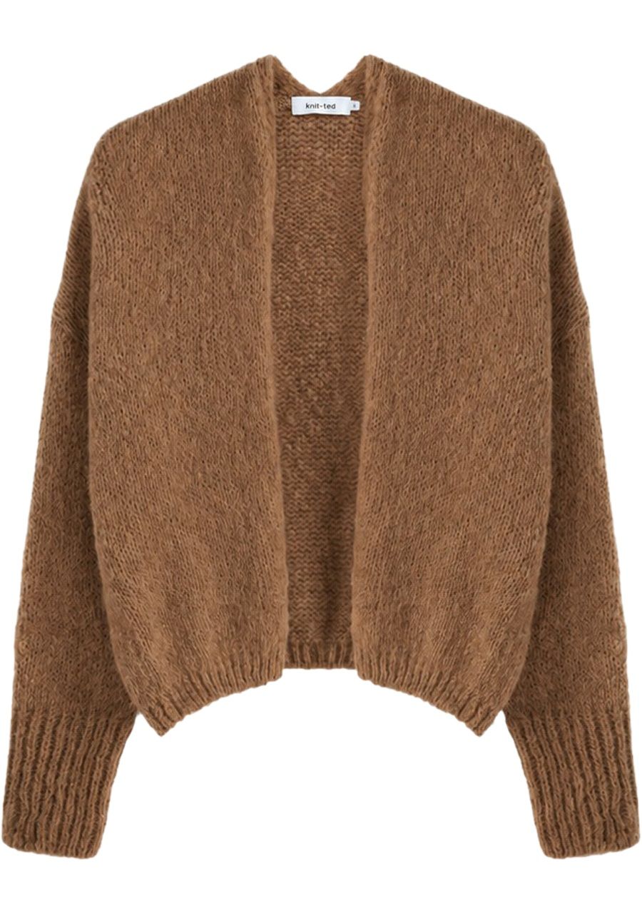 KNIT-TED - VEST - Bruin