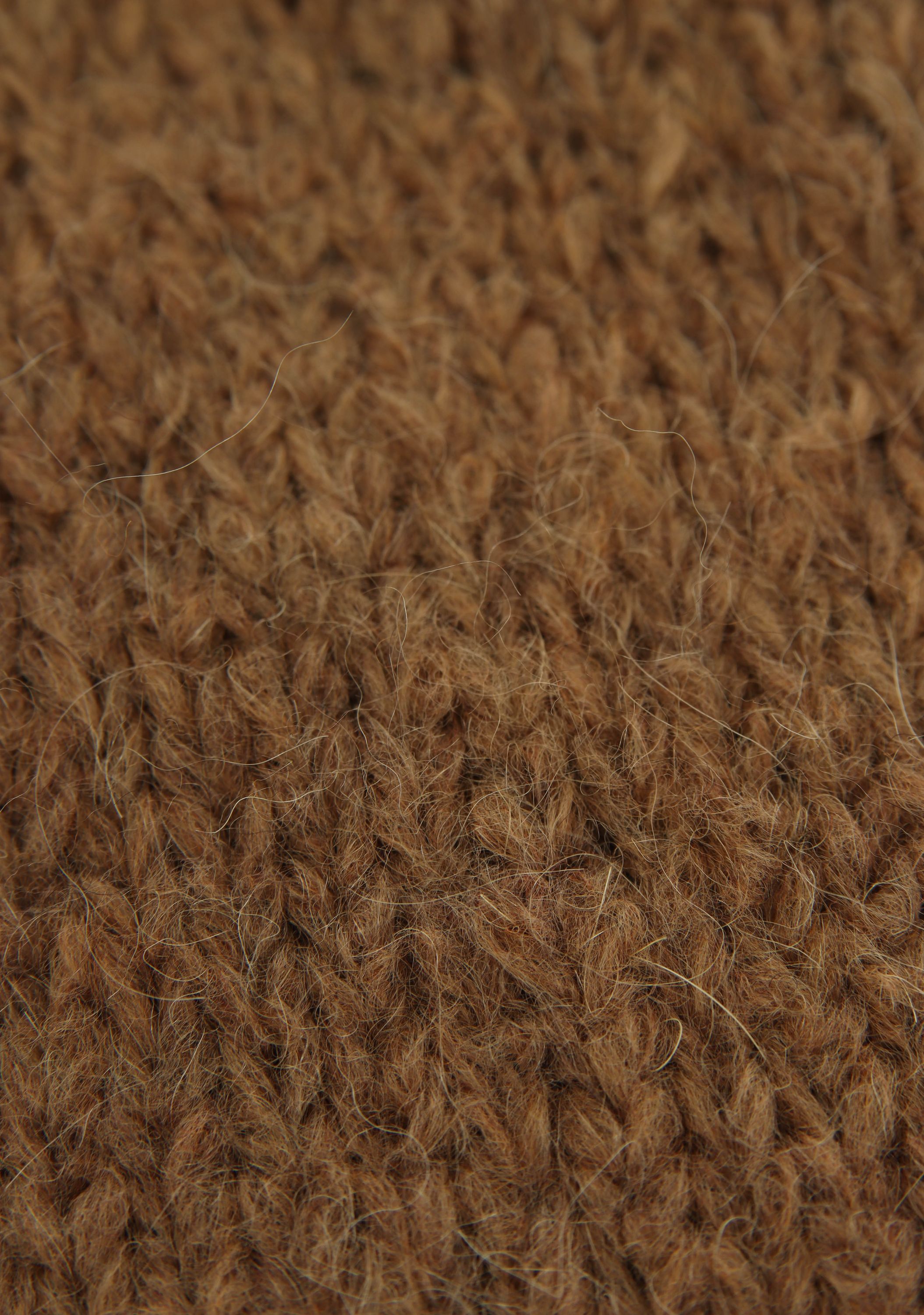 KNIT-TED - VEST - Bruin