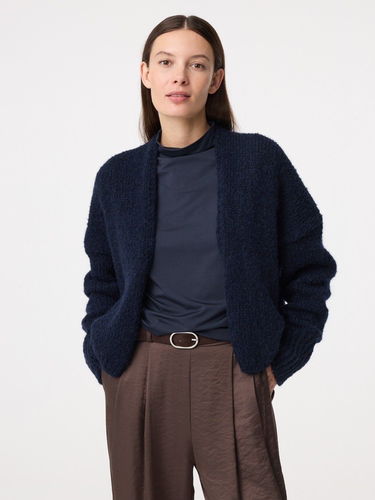 KNIT-TED - VEST - Blauw