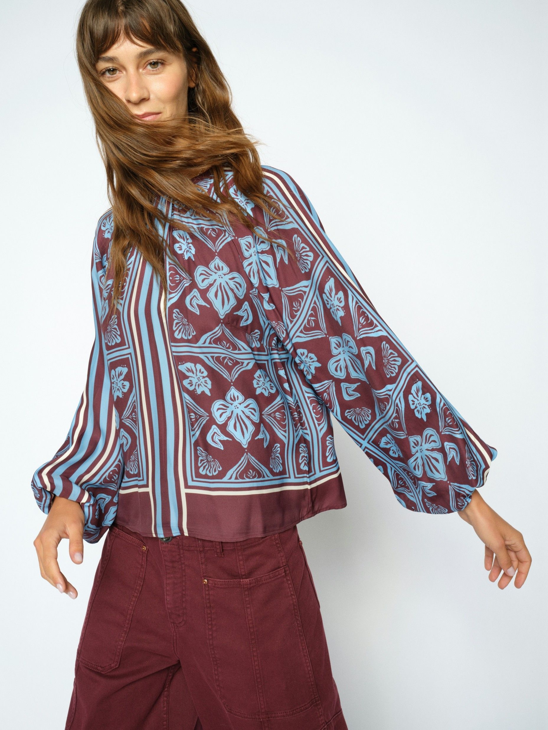 MOSMOSH - BLOUSE - Rood