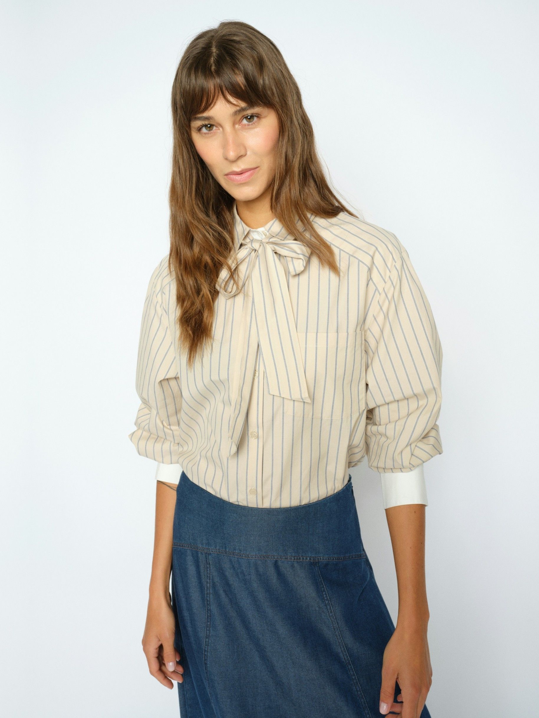 MOSMOSH - BLOUSE - Beige