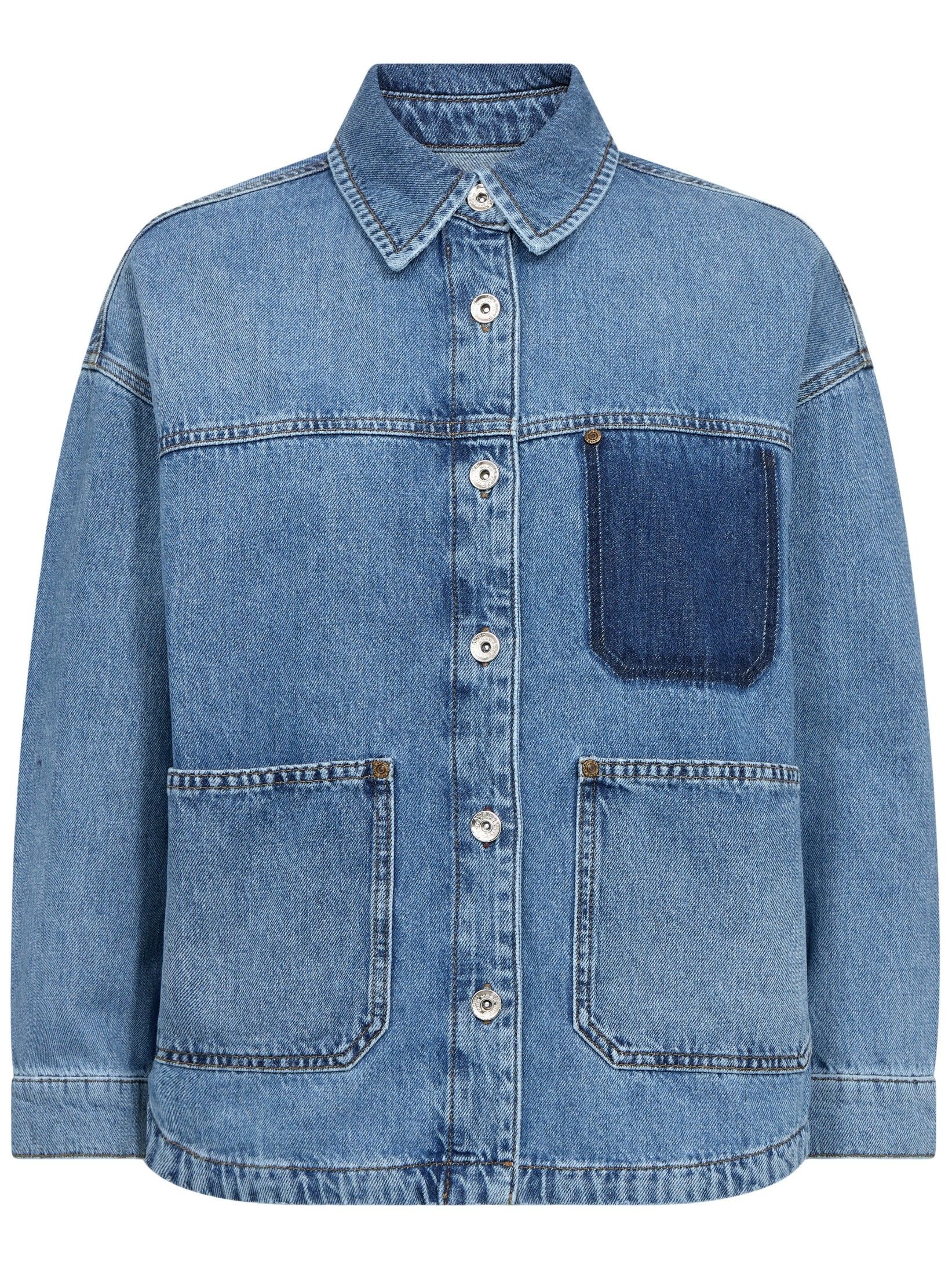 MOSMOSH - BLOUSE - Blauw