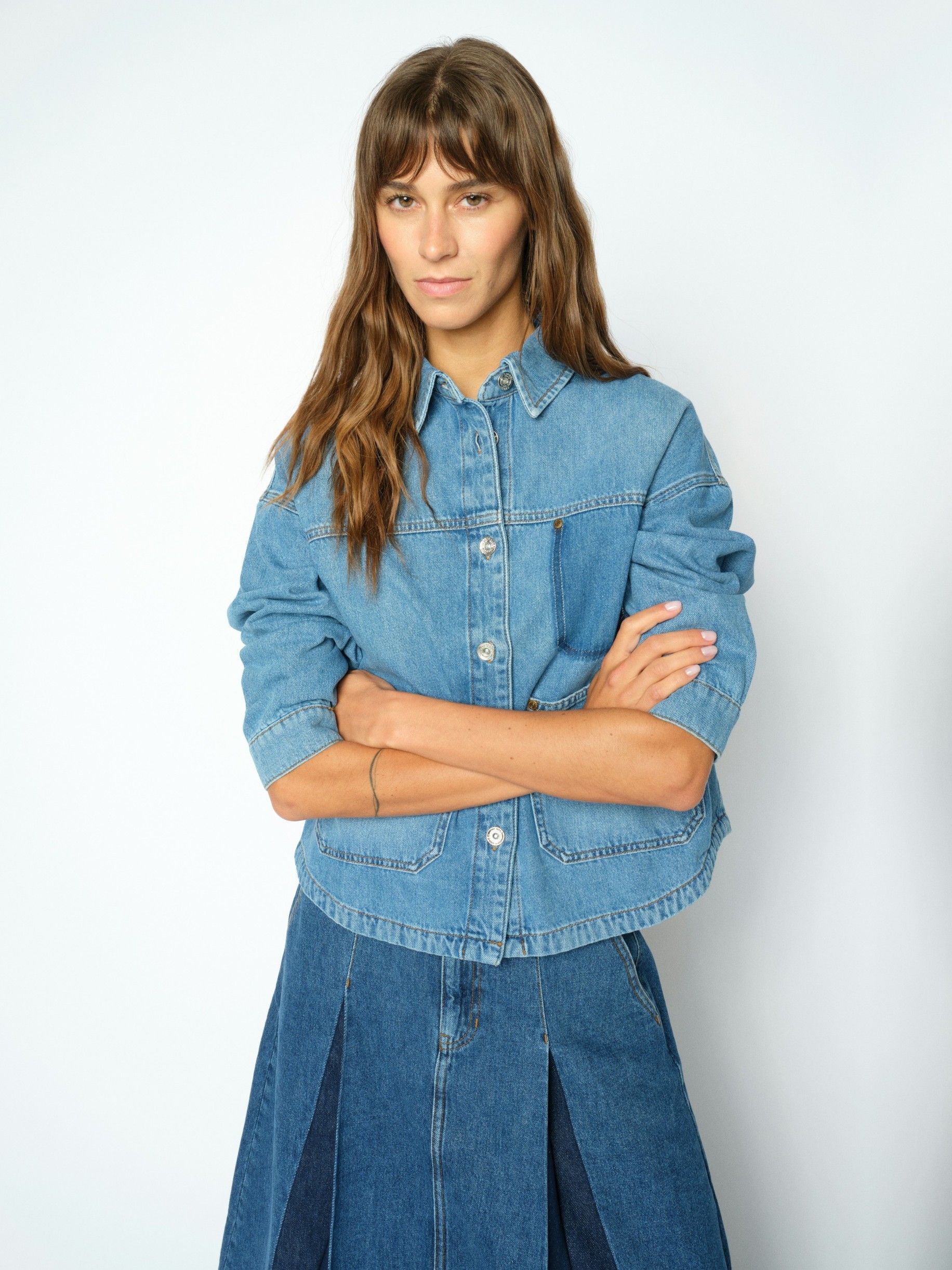 MOSMOSH - BLOUSE - Blauw