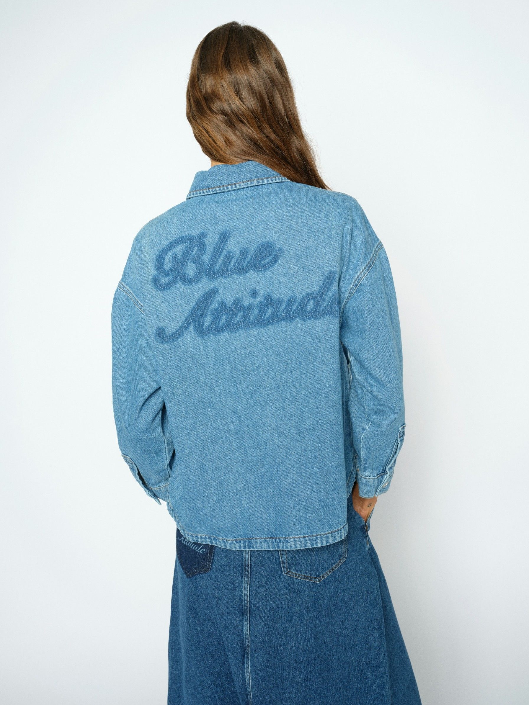 MOSMOSH - BLOUSE - Blauw