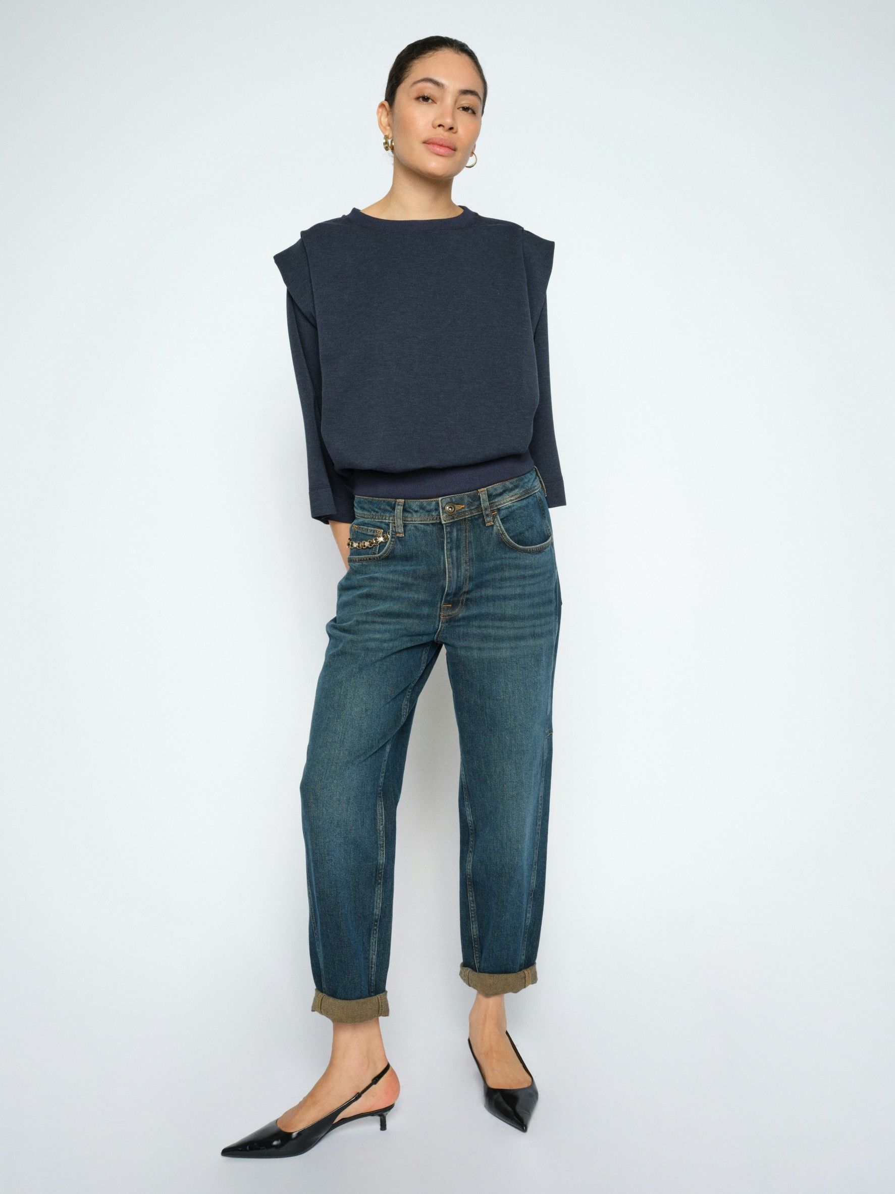 MOSMOSH - JEANS - Blauw