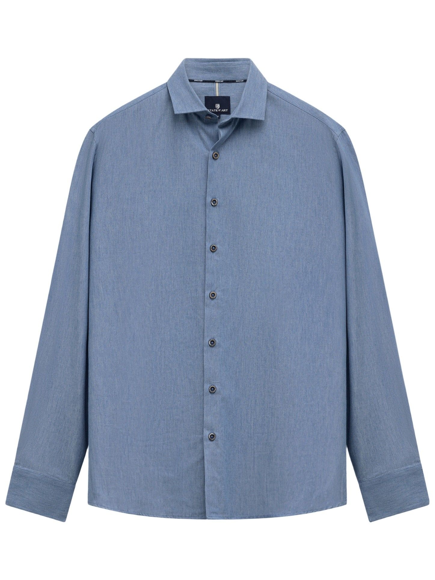 STATE OF ART - OVERHEMD - Blauw