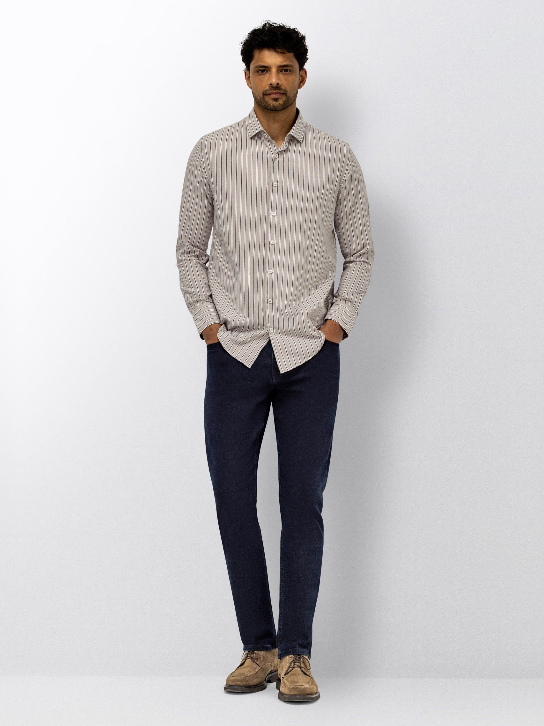 STATE OF ART - OVERHEMD - Beige