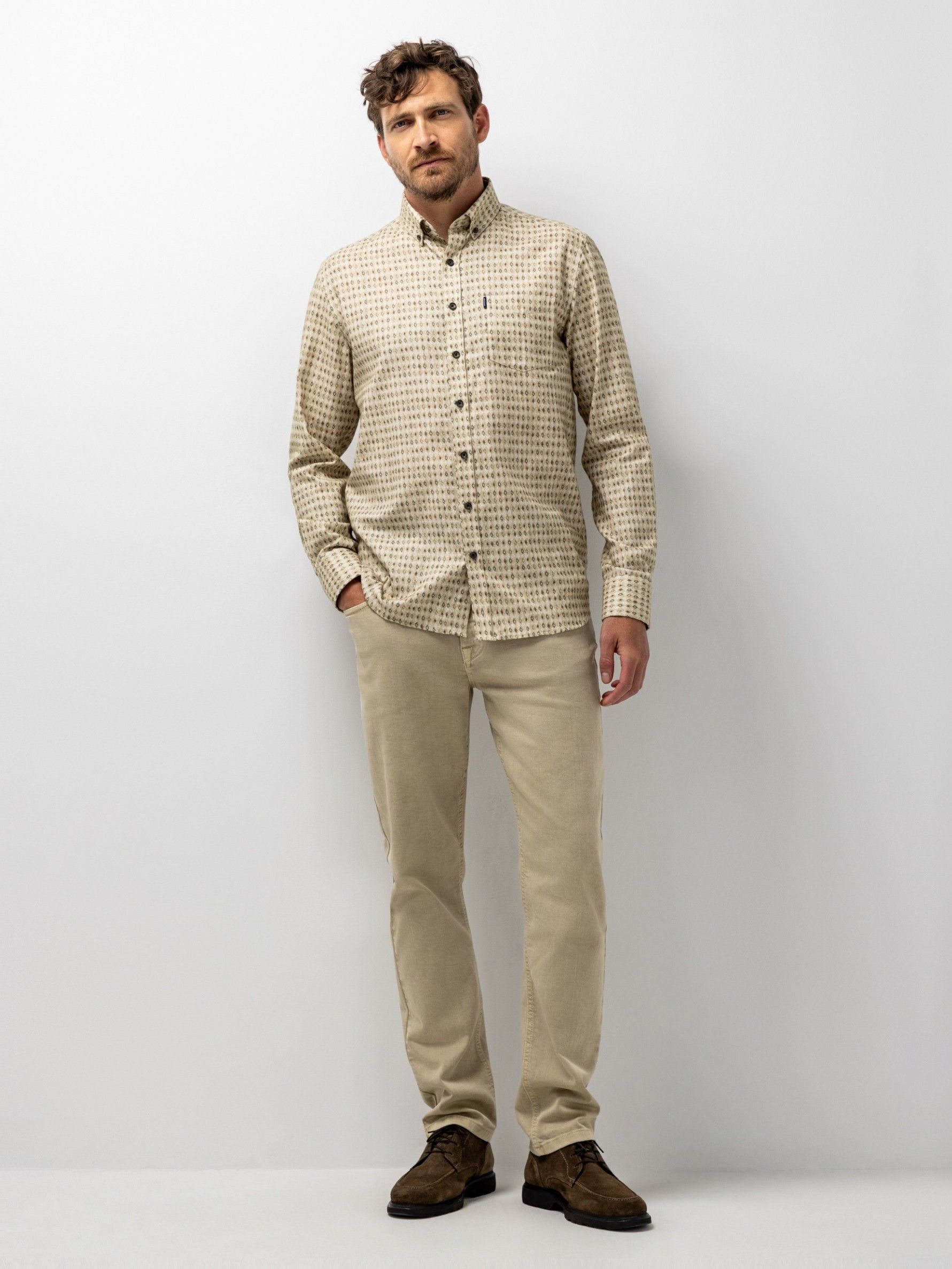 STATE OF ART - OVERHEMD - Beige