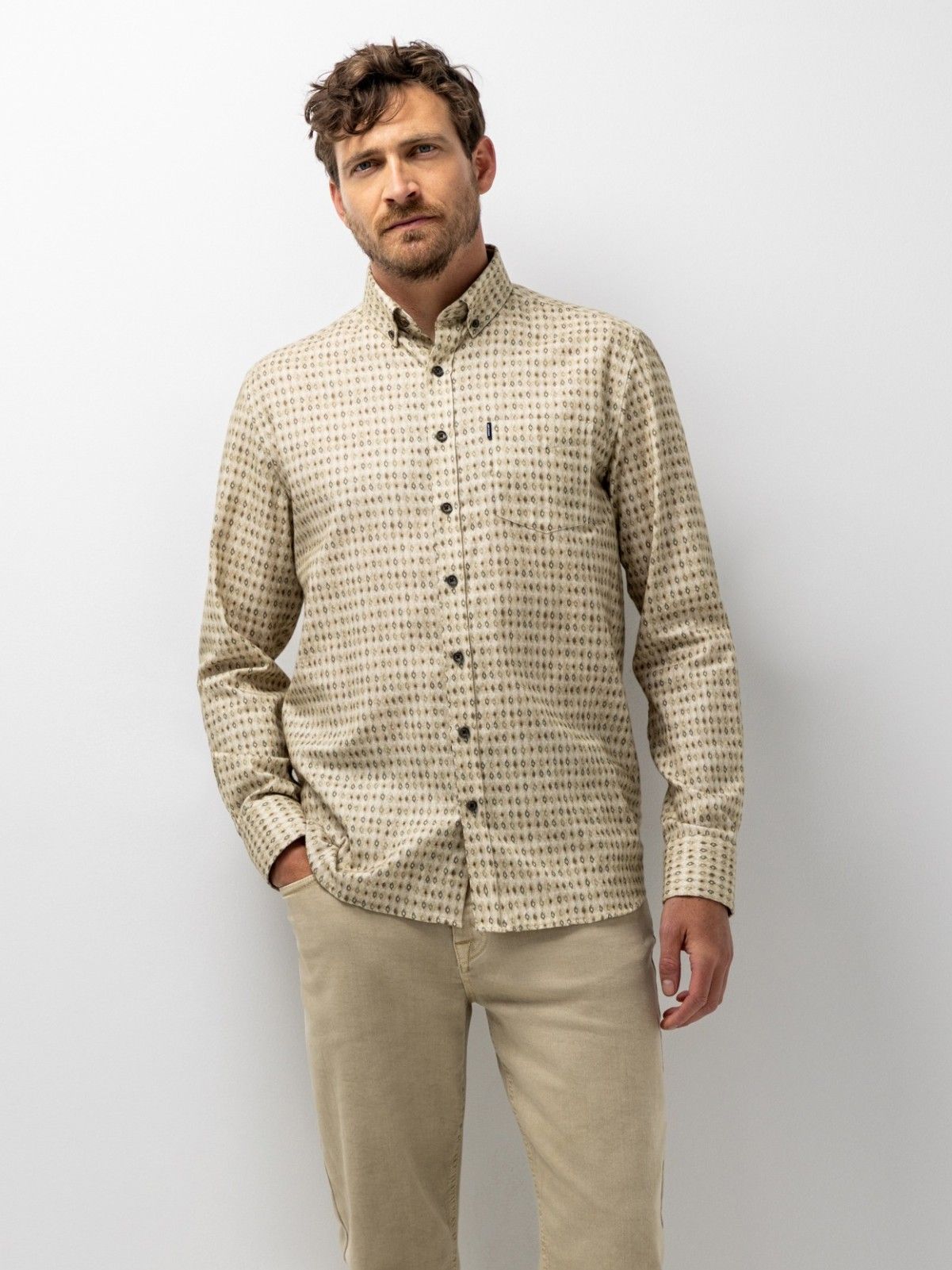 STATE OF ART - OVERHEMD - Beige