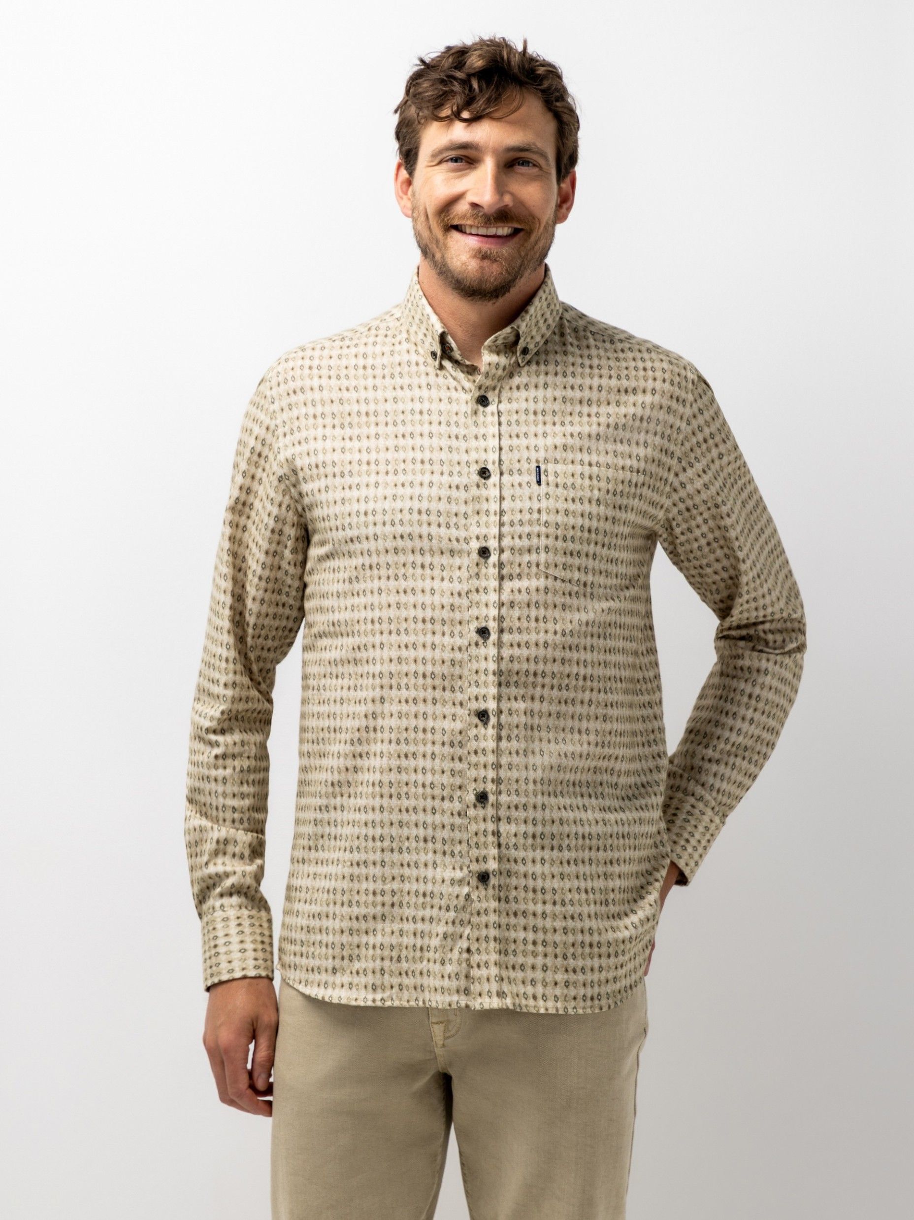 STATE OF ART - OVERHEMD - Beige