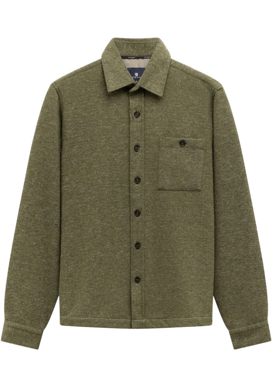 STATE OF ART - OVERSHIRT - Groen