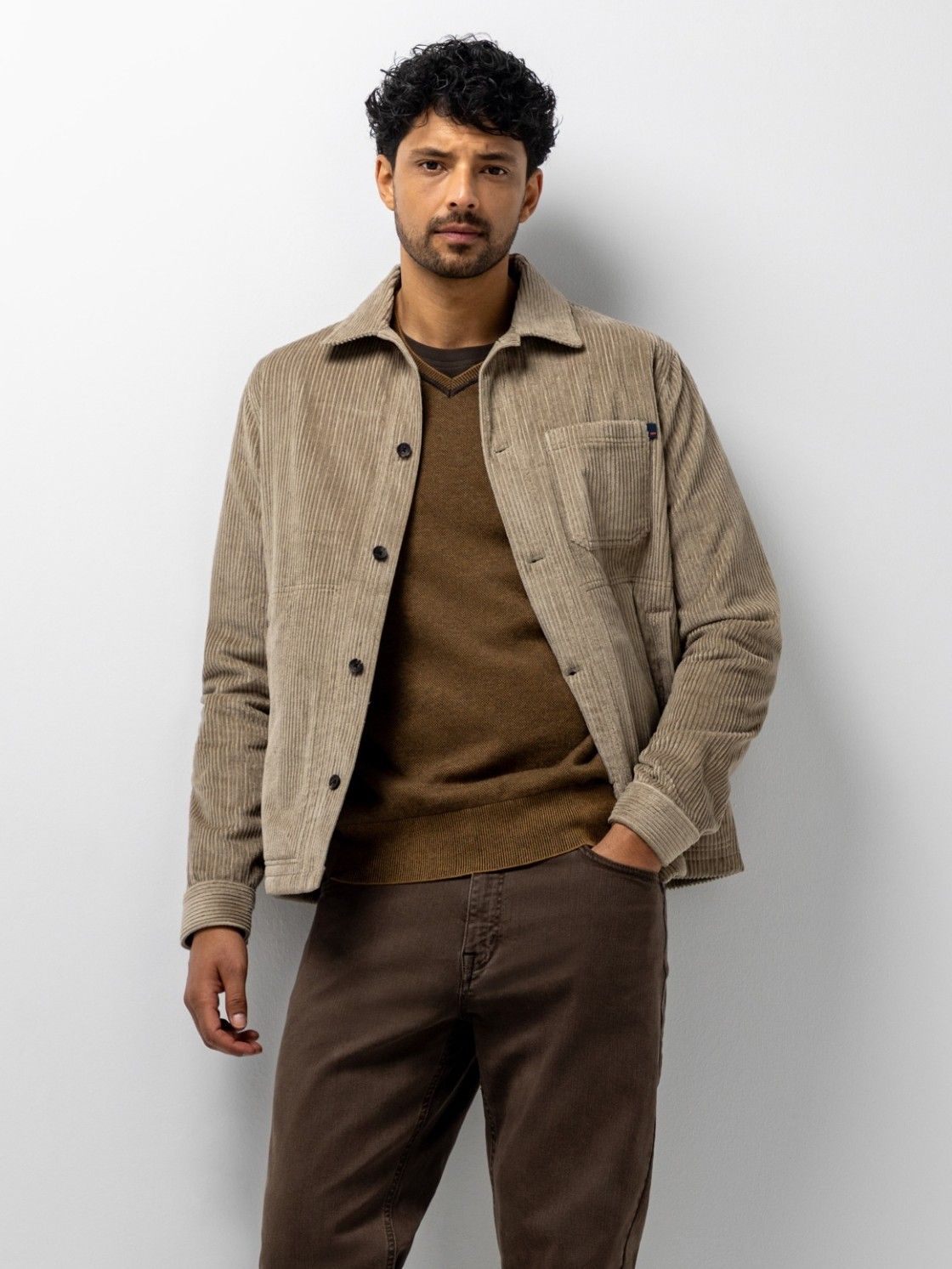 STATE OF ART - OVERSHIRT - Beige