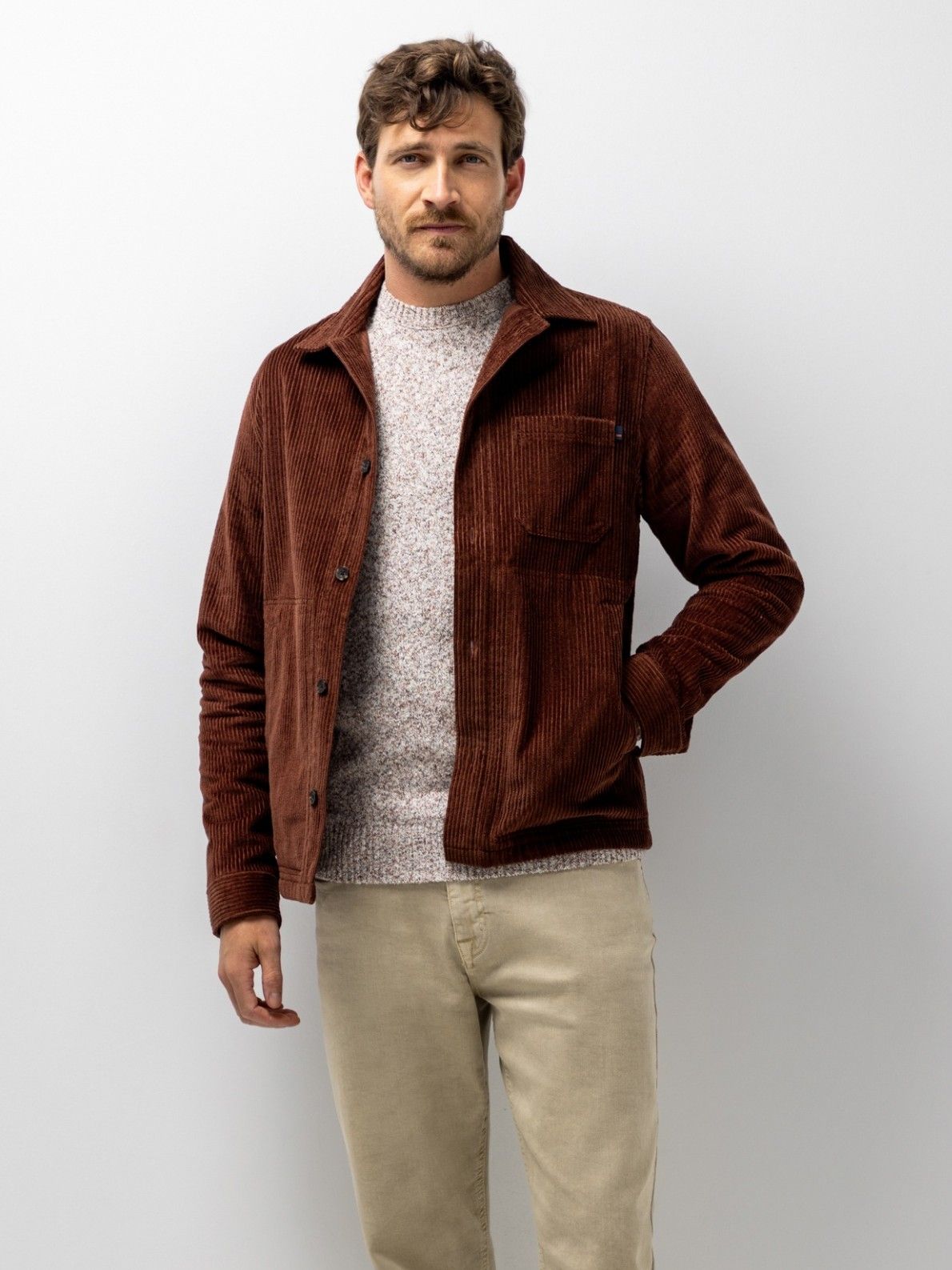 STATE OF ART - OVERSHIRT - Rood
