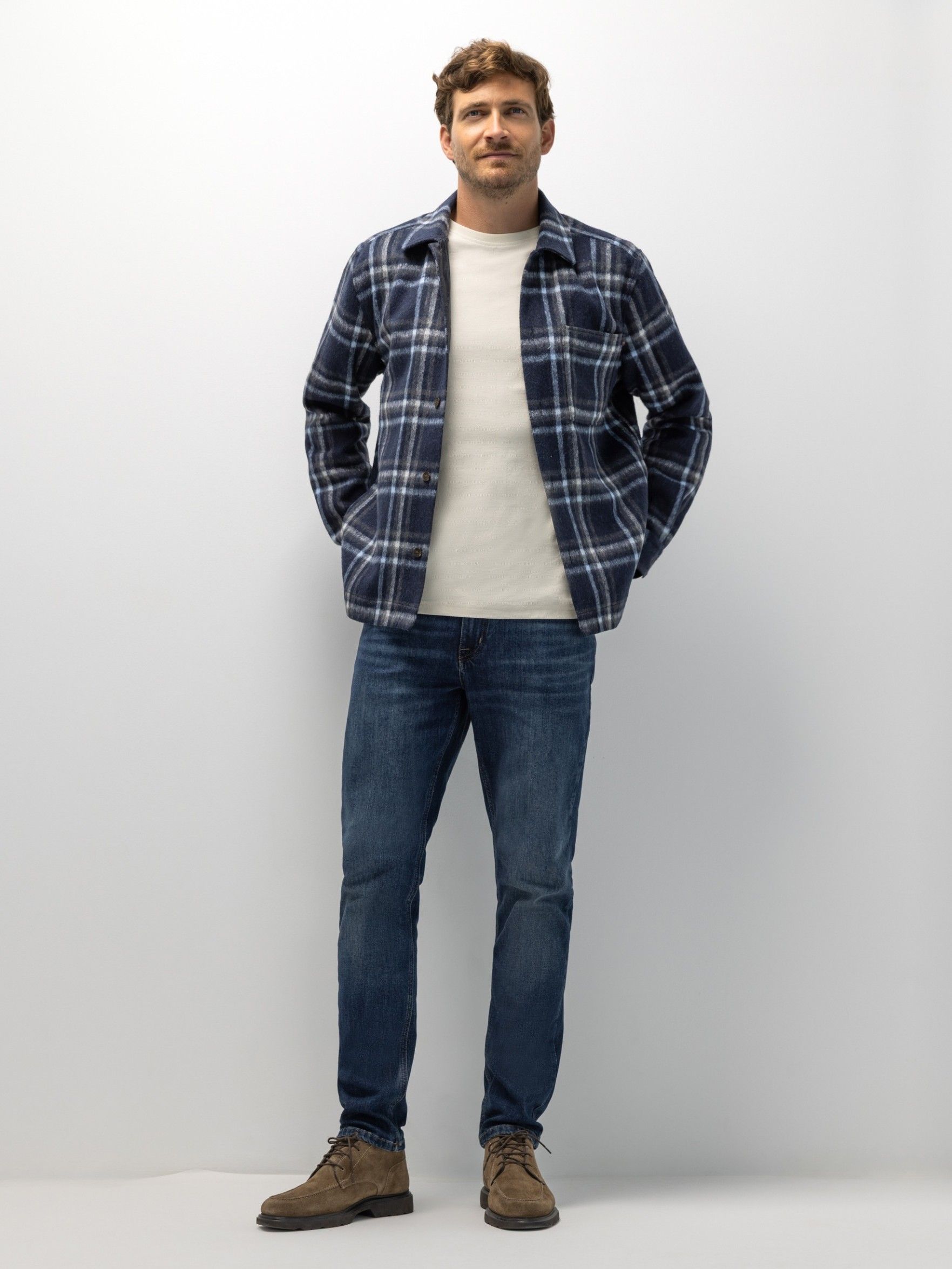 STATE OF ART - OVERSHIRT - Blauw