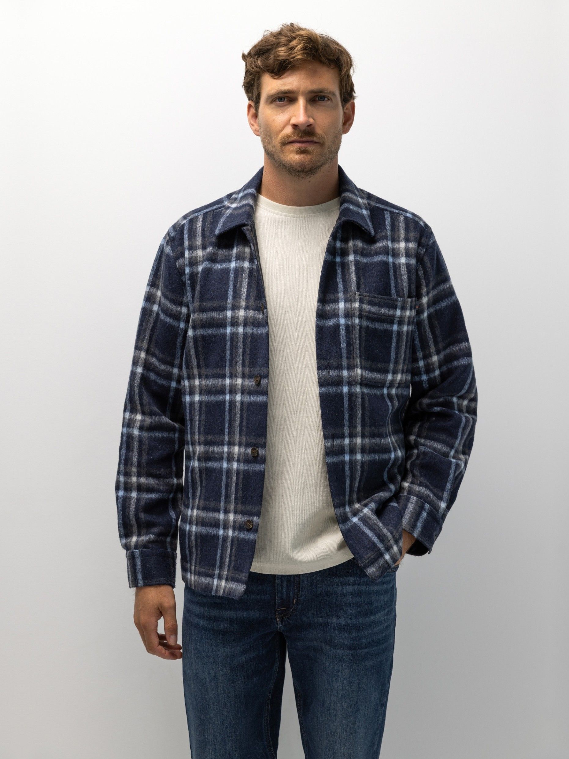 STATE OF ART - OVERSHIRT - Blauw