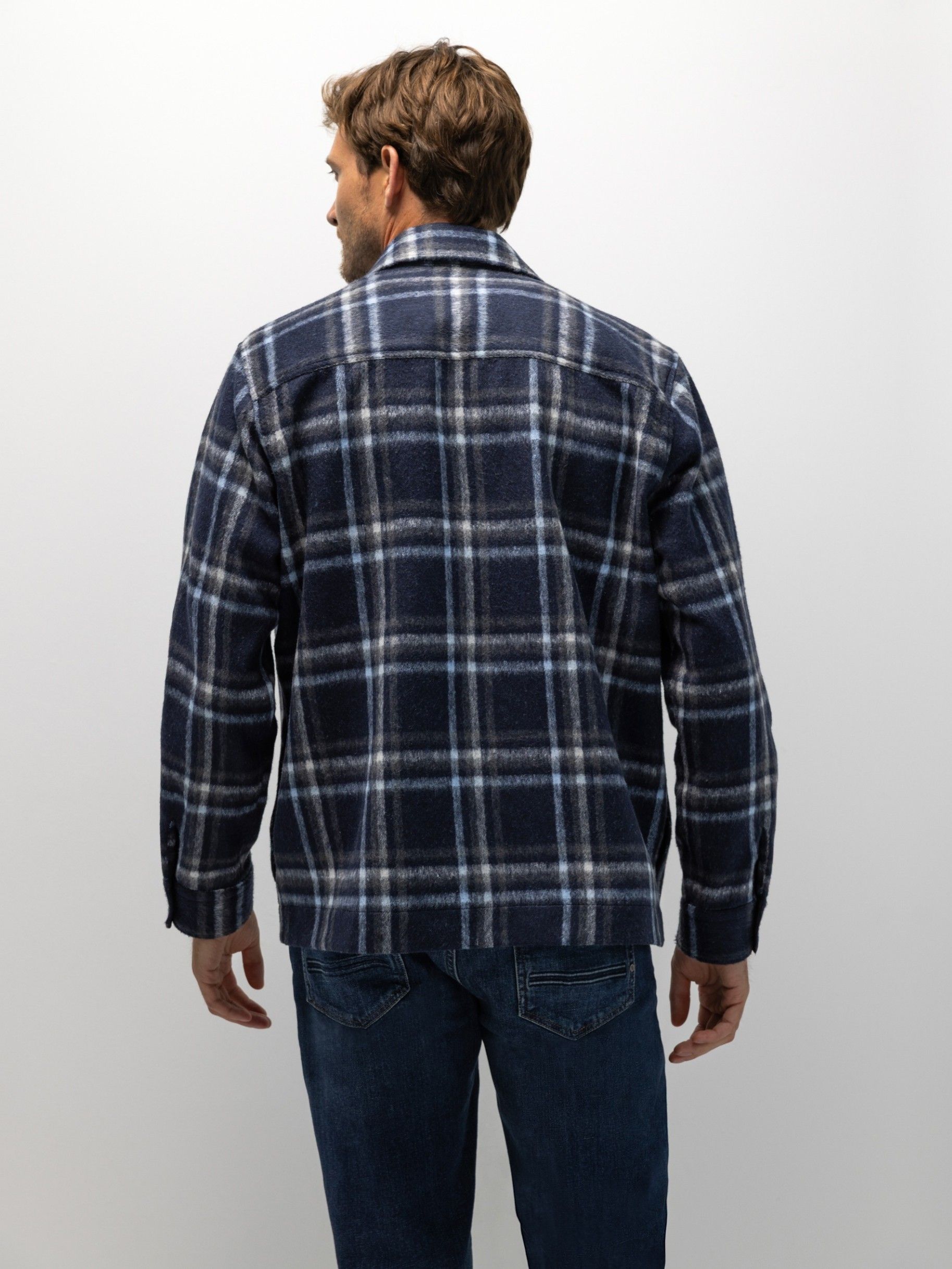 STATE OF ART - OVERSHIRT - Blauw