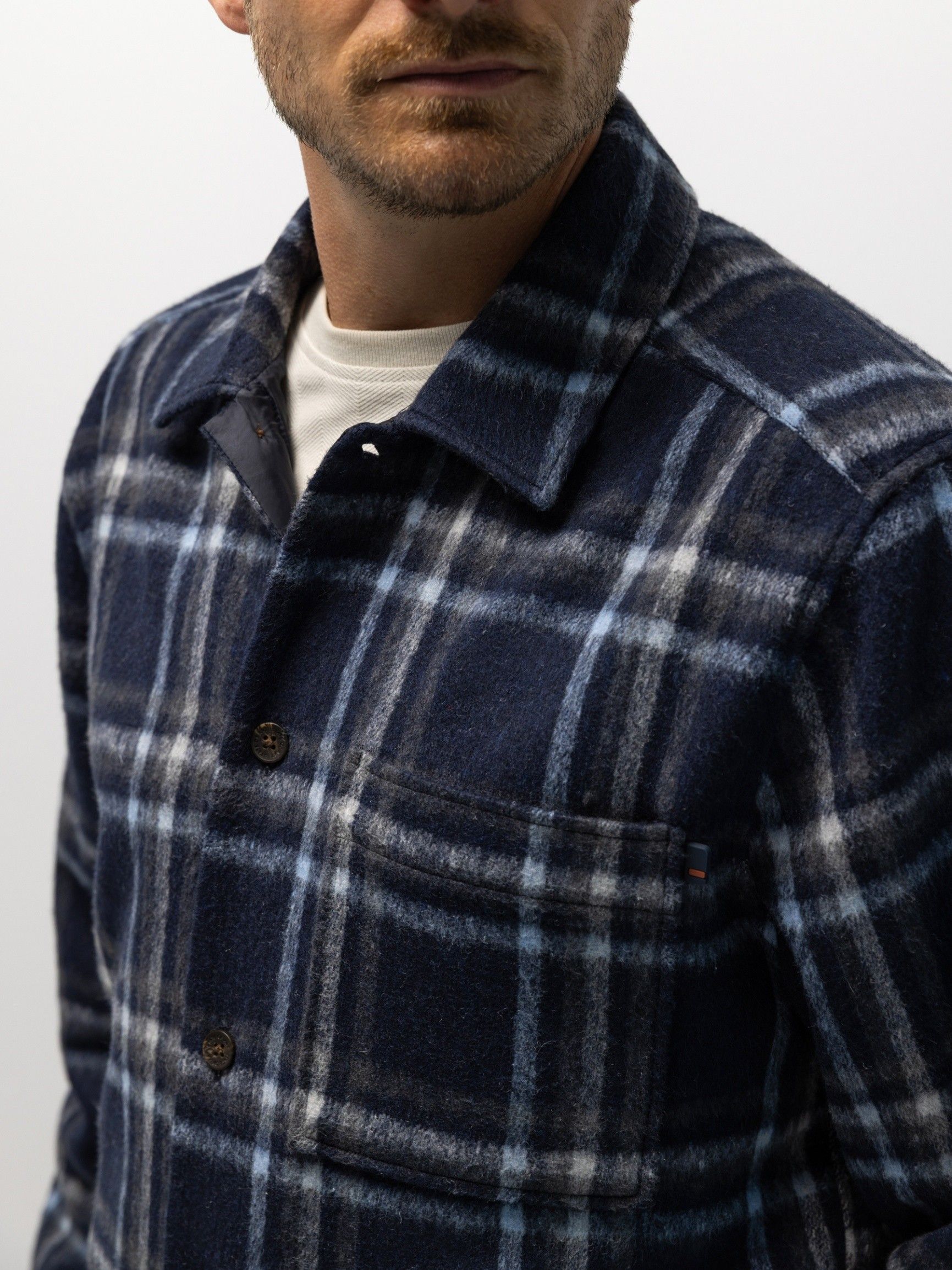 STATE OF ART - OVERSHIRT - Blauw