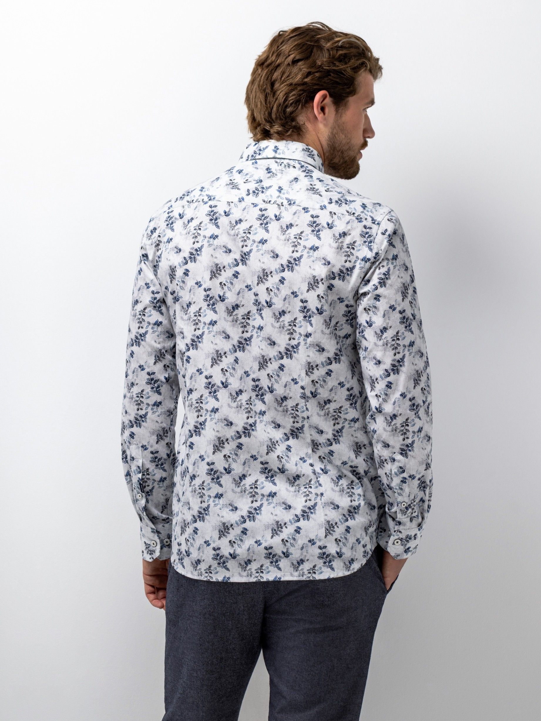 STATE OF ART - OVERHEMD - Blauw